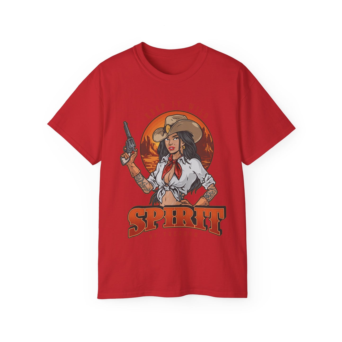 Unisex Ultra Cotton Tee - Keep It Wild - Spirit of Freedom