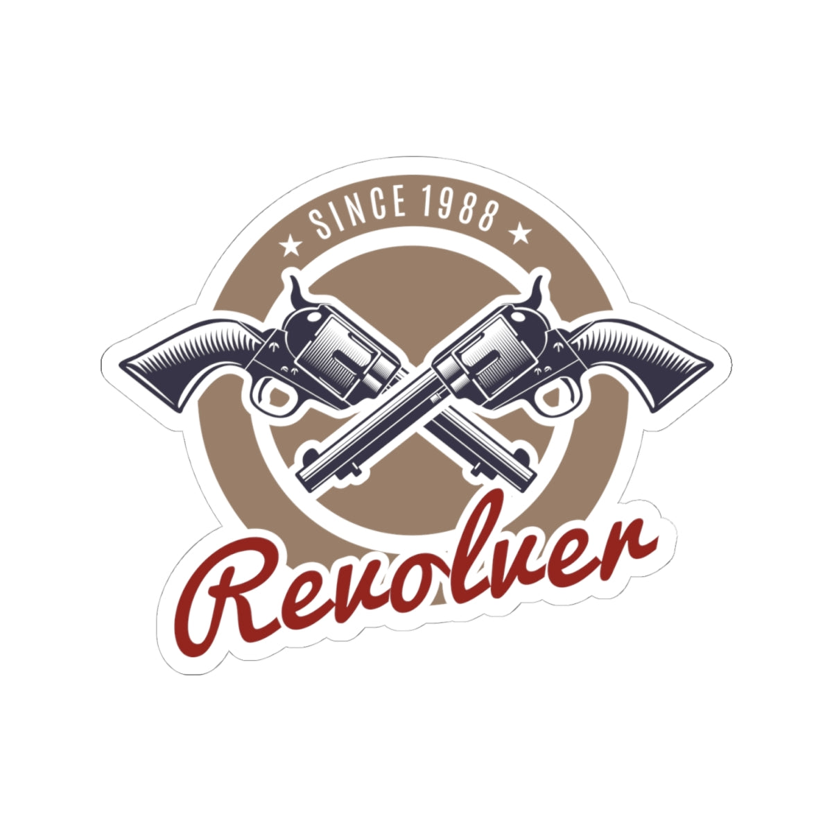 Kiss-Cut Stickers - Revolver