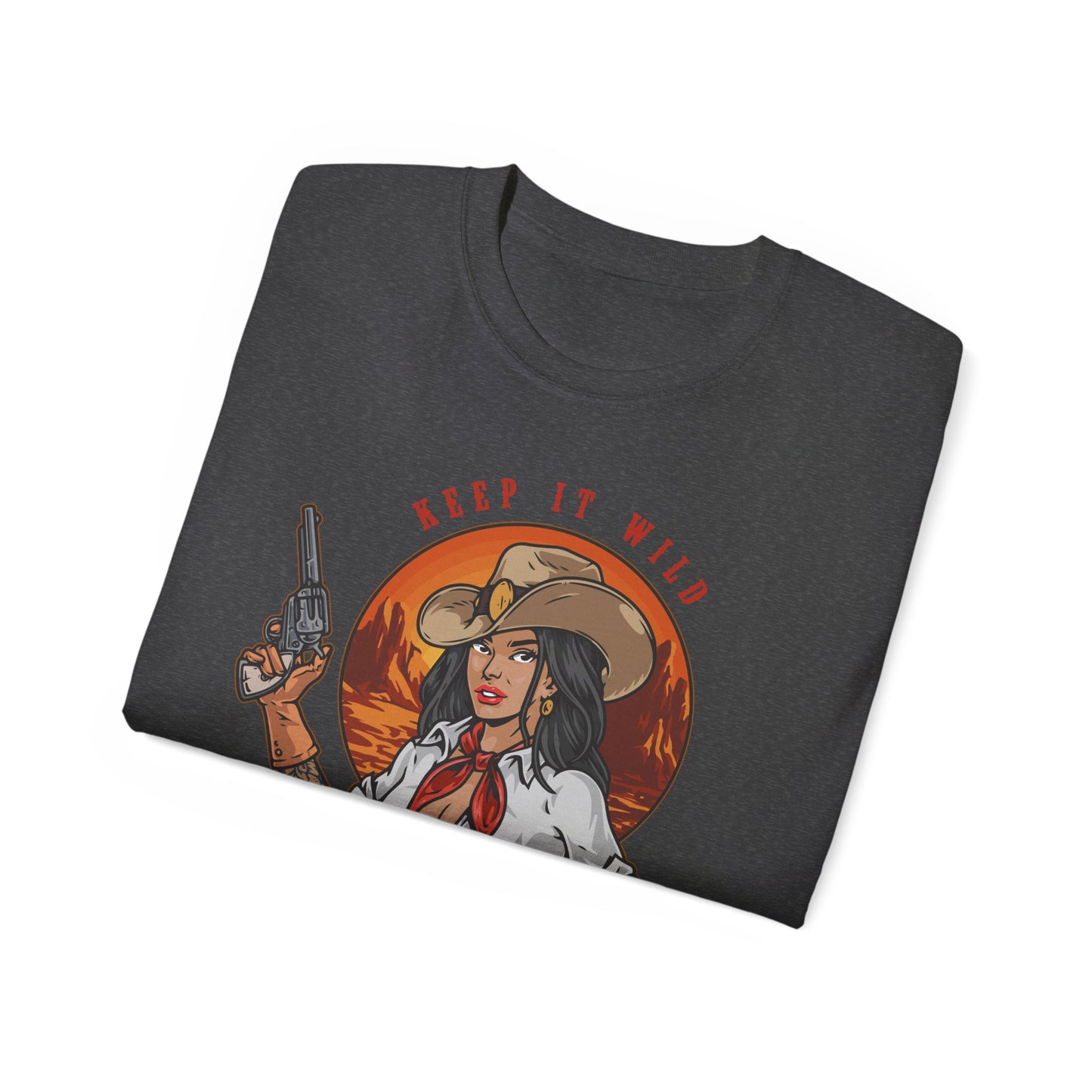 Unisex Ultra Cotton Tee - Keep It Wild - Spirit of Freedom
