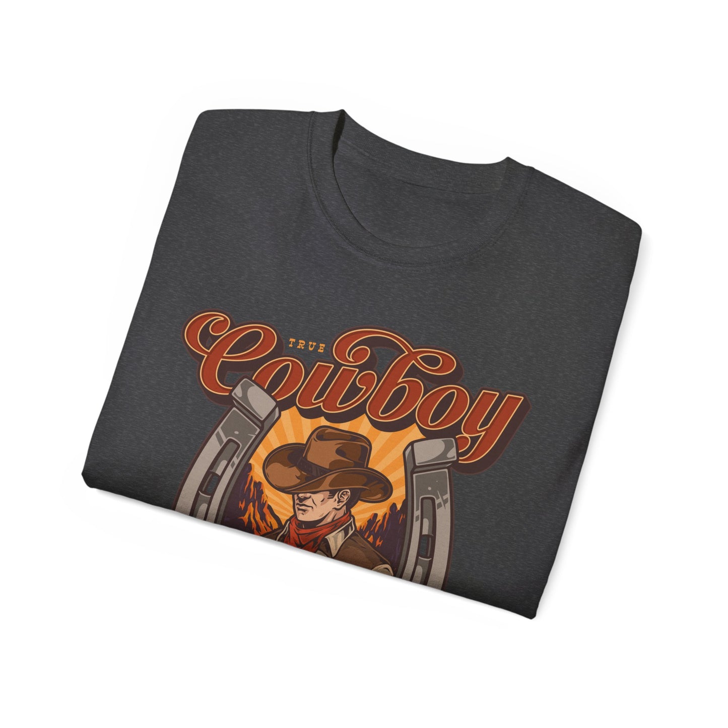 Unisex Ultra Cotton Tee - True Cowboy - Real Wild West