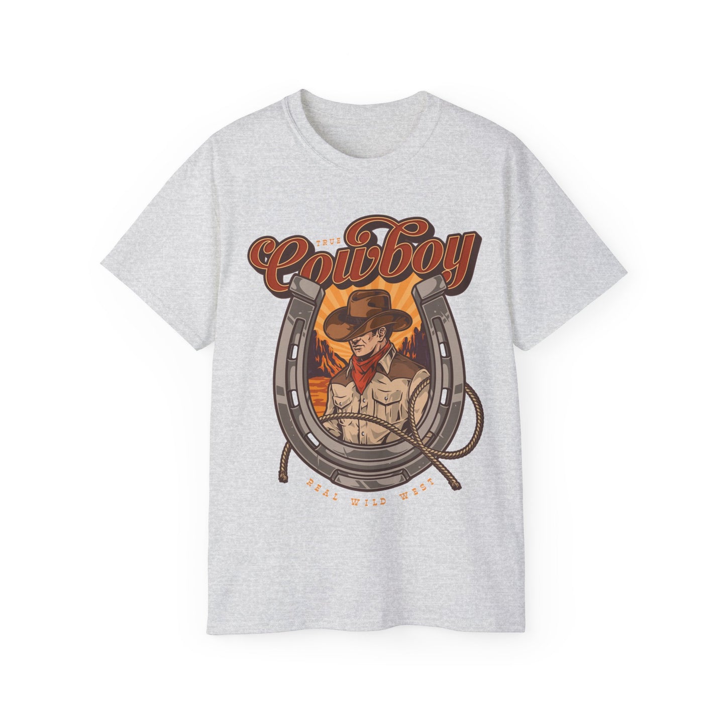 Unisex Ultra Cotton Tee - True Cowboy - Real Wild West