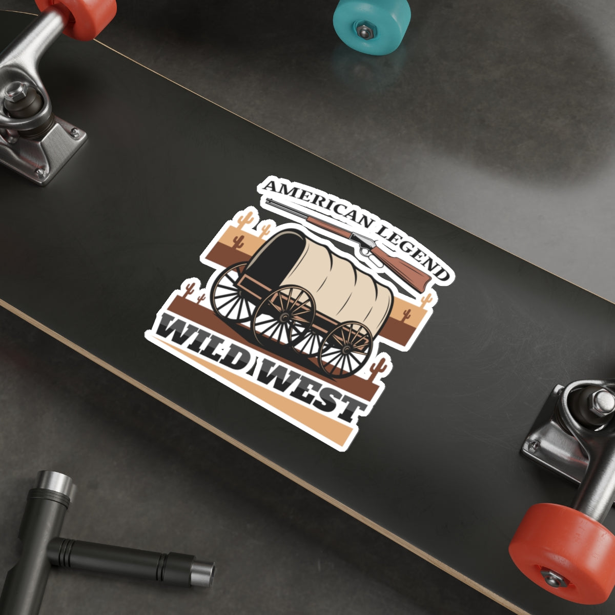 Die-cut stickers - American Legend - Wild West