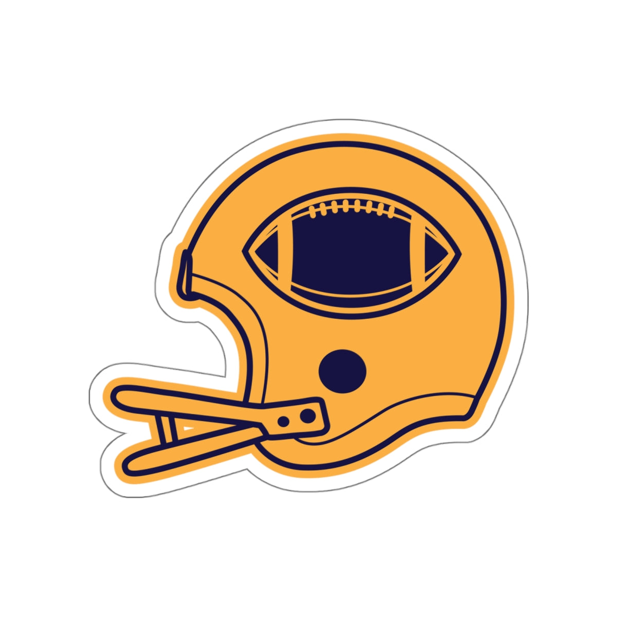Die-cut stickers - Football Helmet