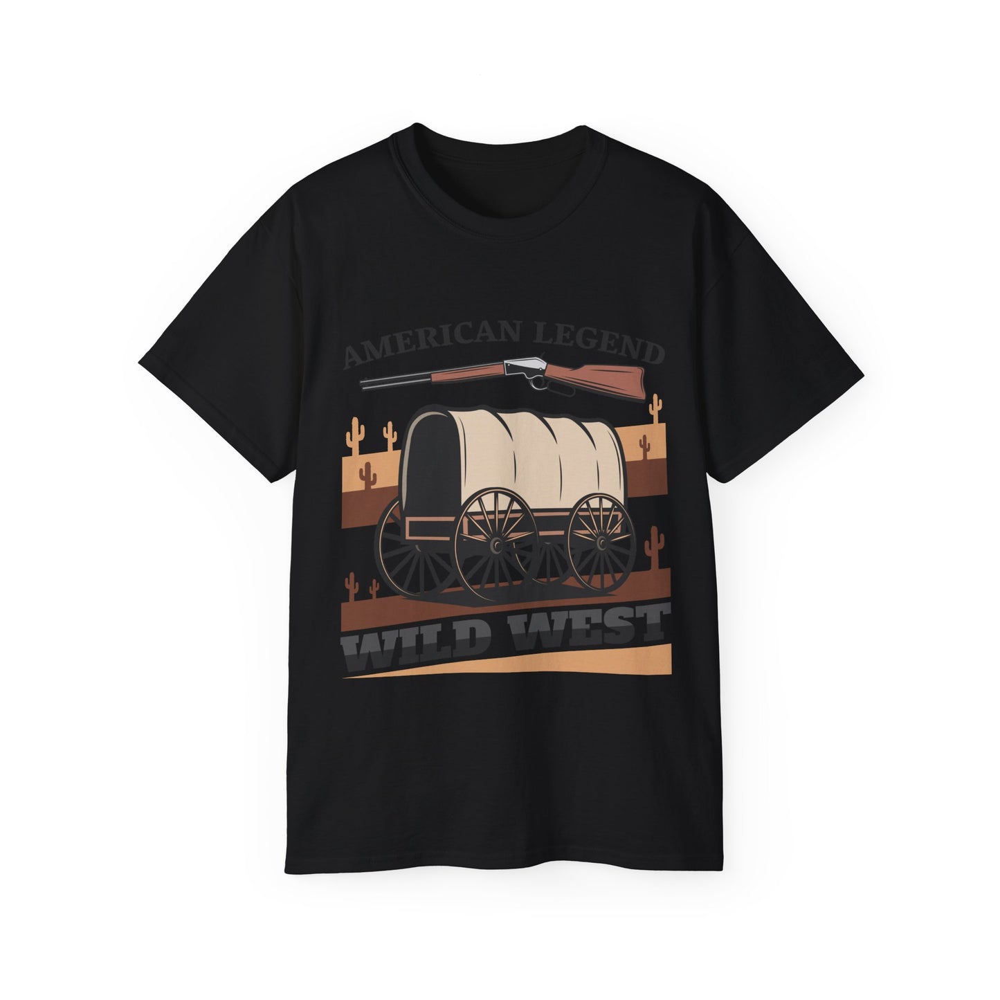 Unisex Ultra Cotton Tee - American Legend - Wild West