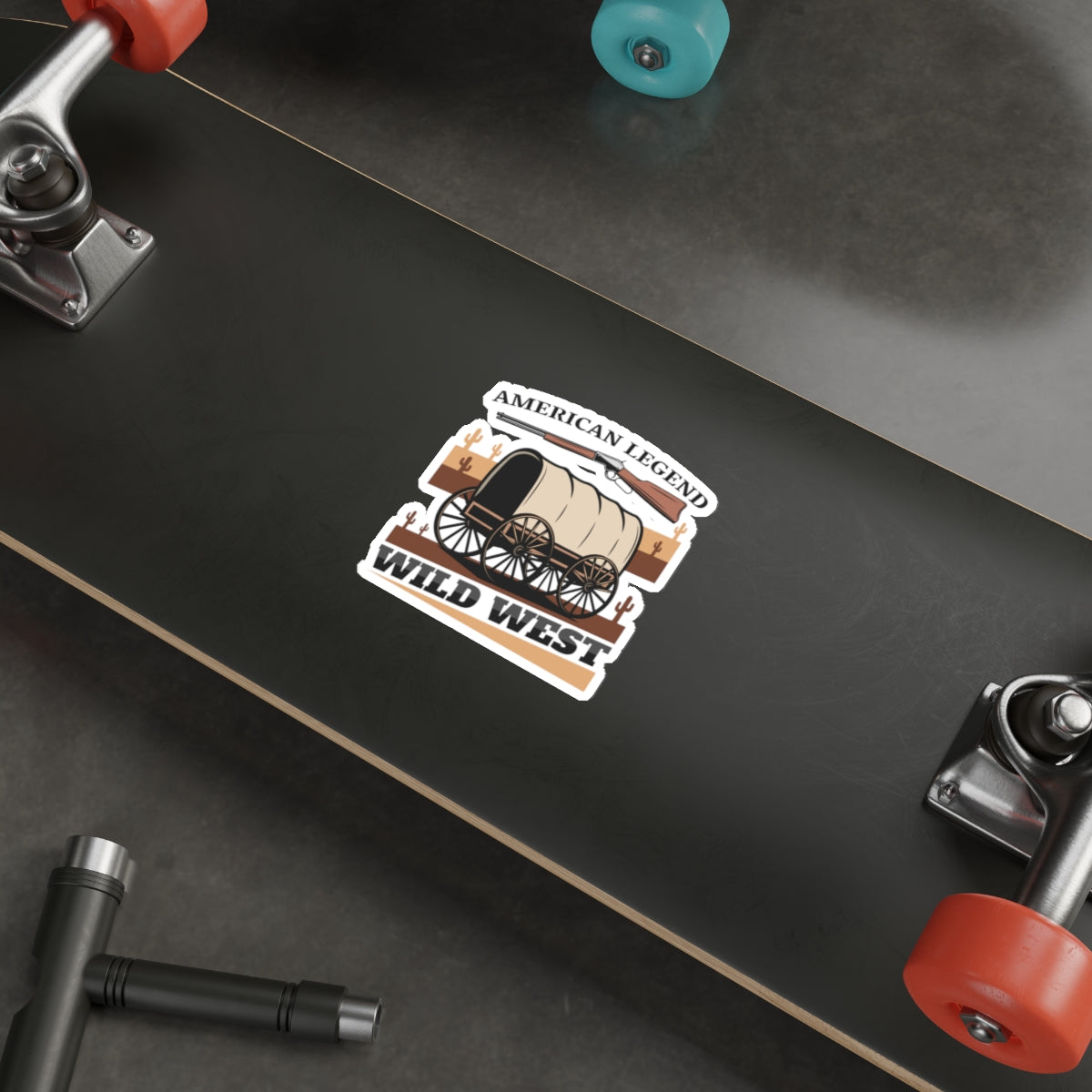 Die-cut stickers - American Legend - Wild West