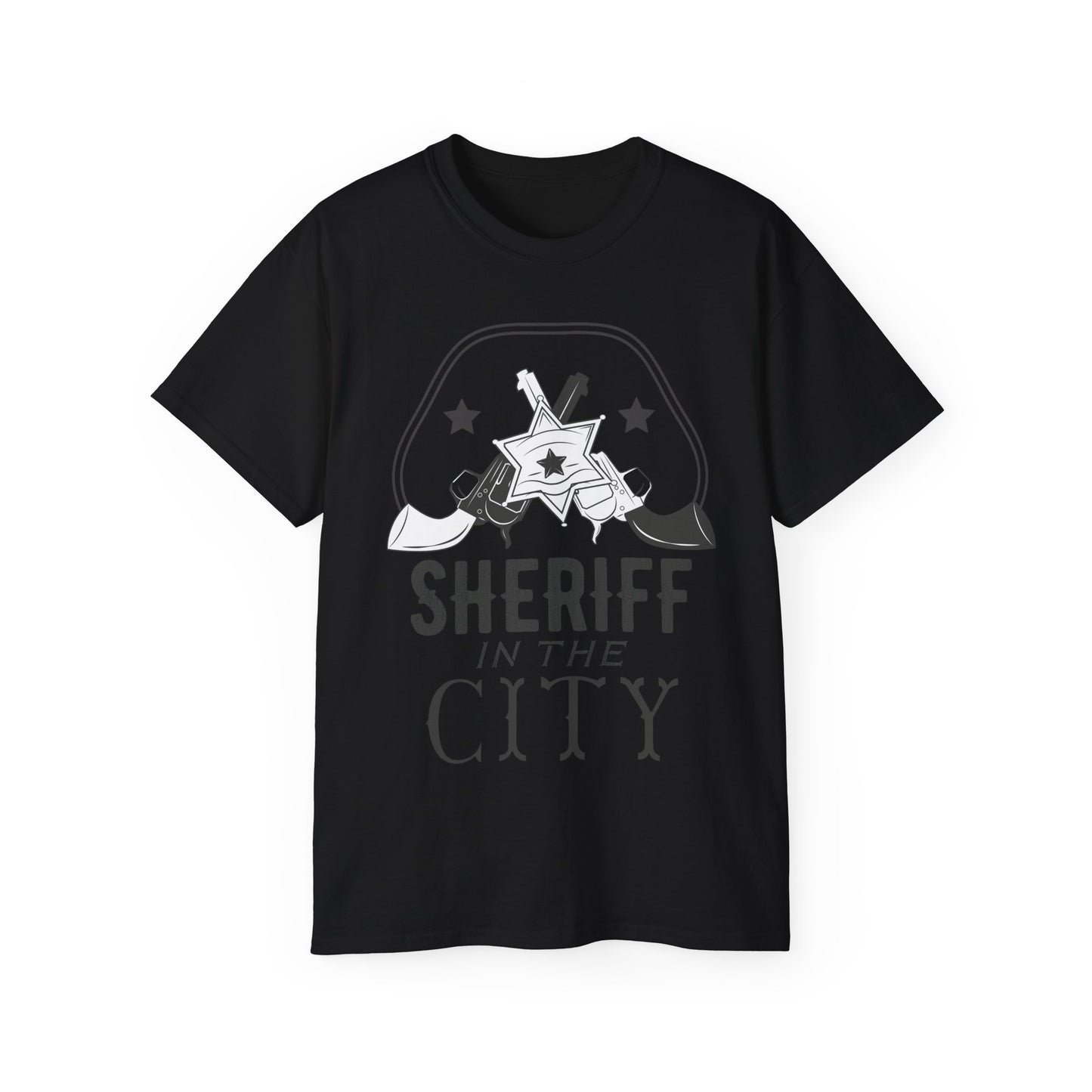 Unisex Ultra Cotton Tee - Sheriff in the City