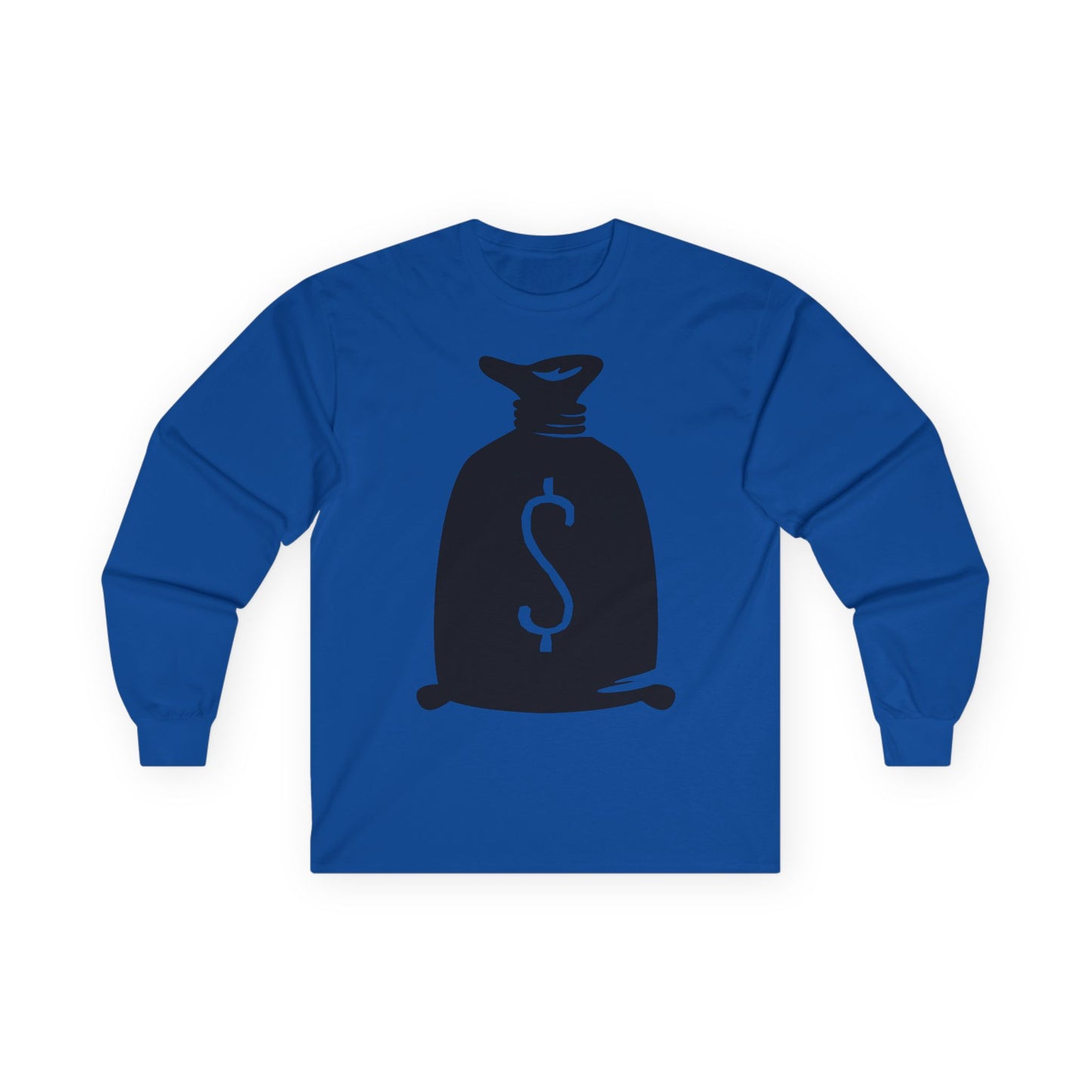 Unisex Ultra Cotton Long Sleeve Tee - Bank Money Bag X 300