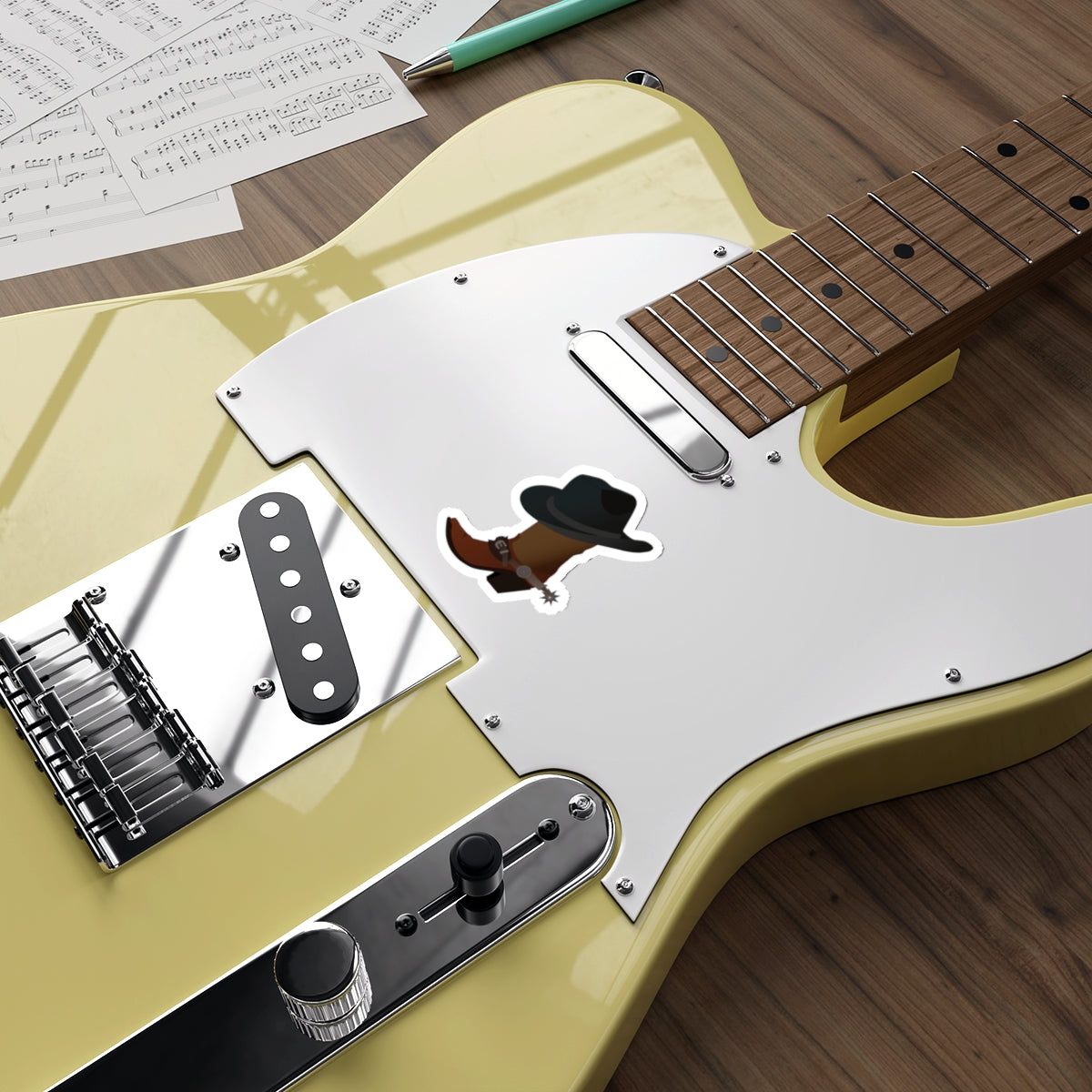 Die-cut stickers - Rodeo - Boots and Hat and Spurs