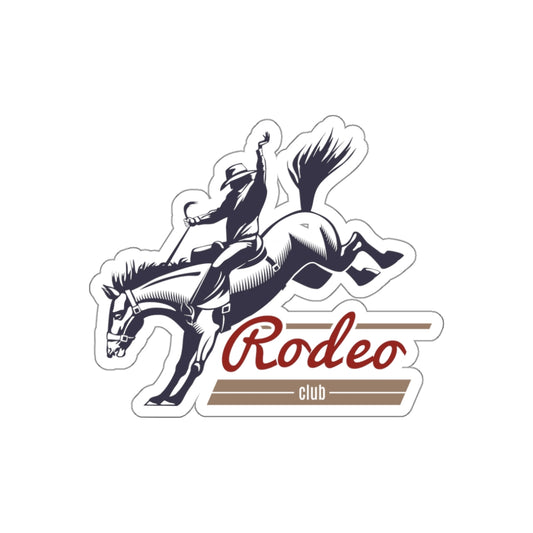 Die-cut stickers - Western Cowboy - Rodeo Club