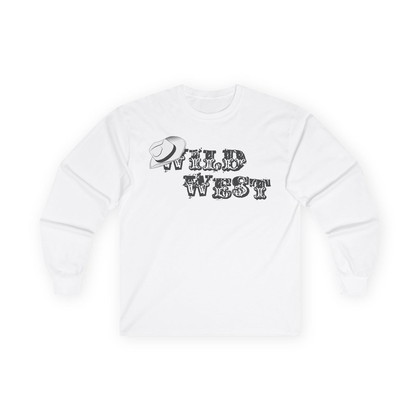 Unisex Ultra Cotton Long Sleeve Tee - Wild West Hat