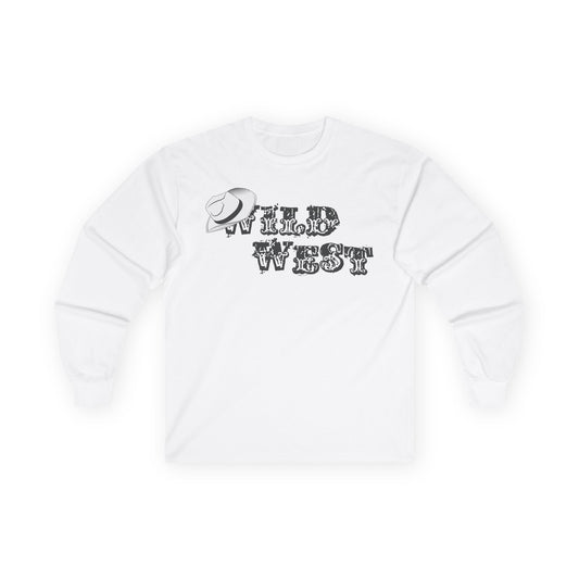 Unisex Ultra Cotton Long Sleeve Tee - Wild West Hat