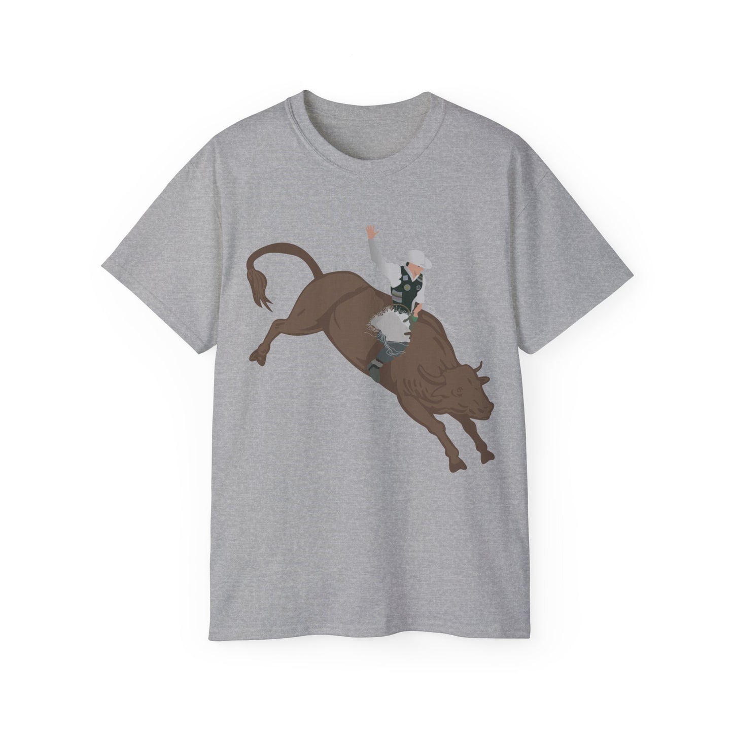 Unisex Ultra Cotton Tee - Cowboy - V2