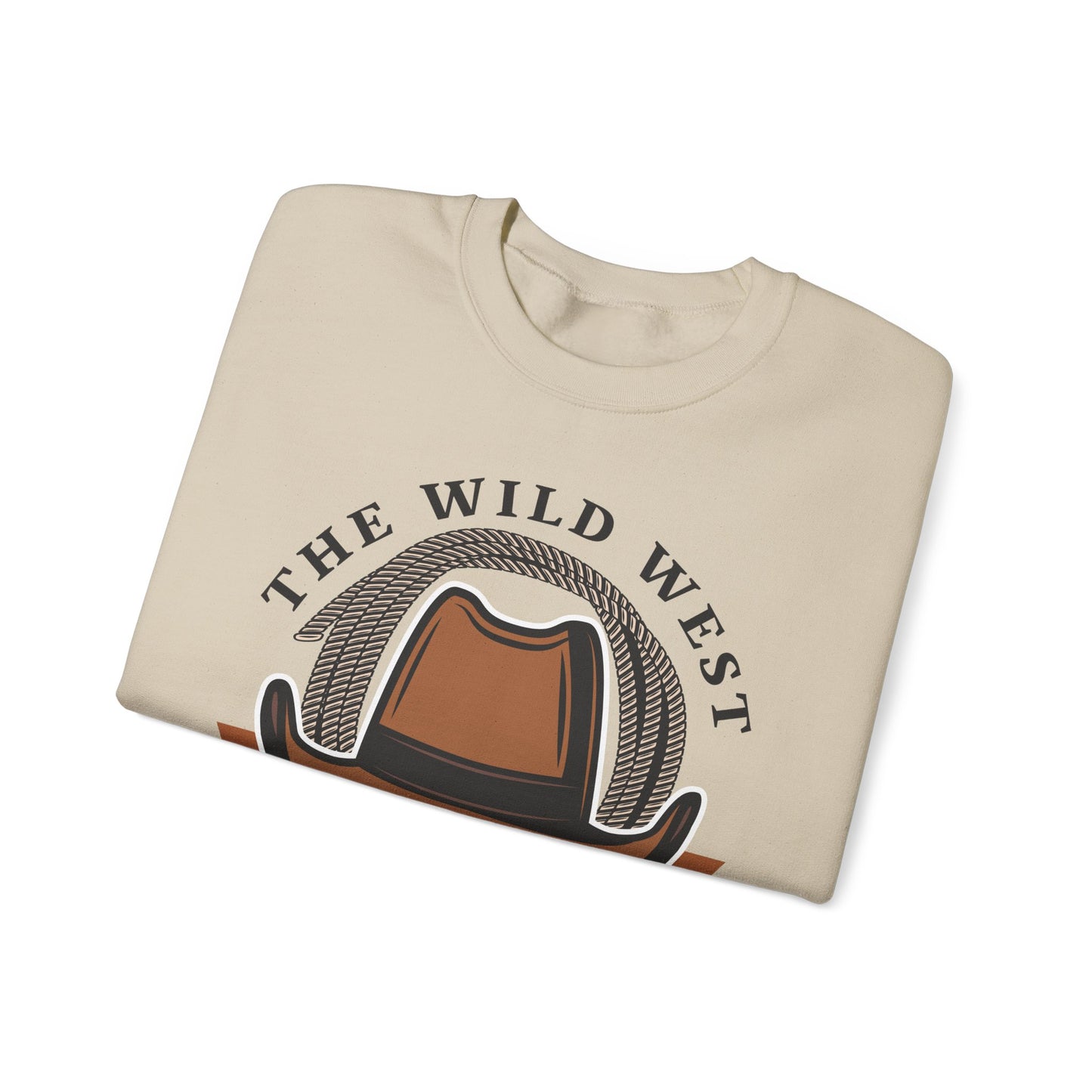Crewneck Sweatshirt - The Wild West - American Cowboy