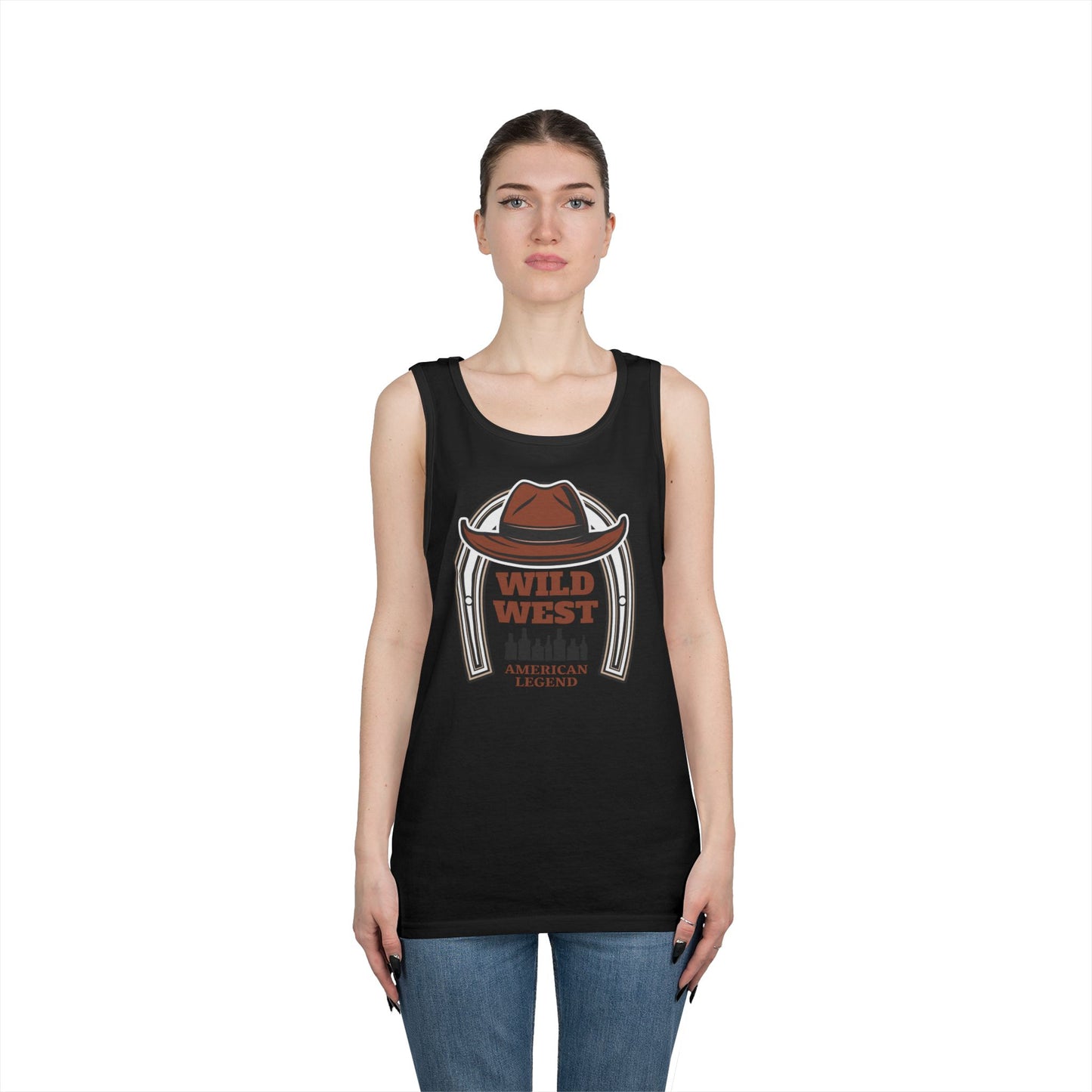Unisex Heavy Cotton Tank Top - Wild West - American Legend