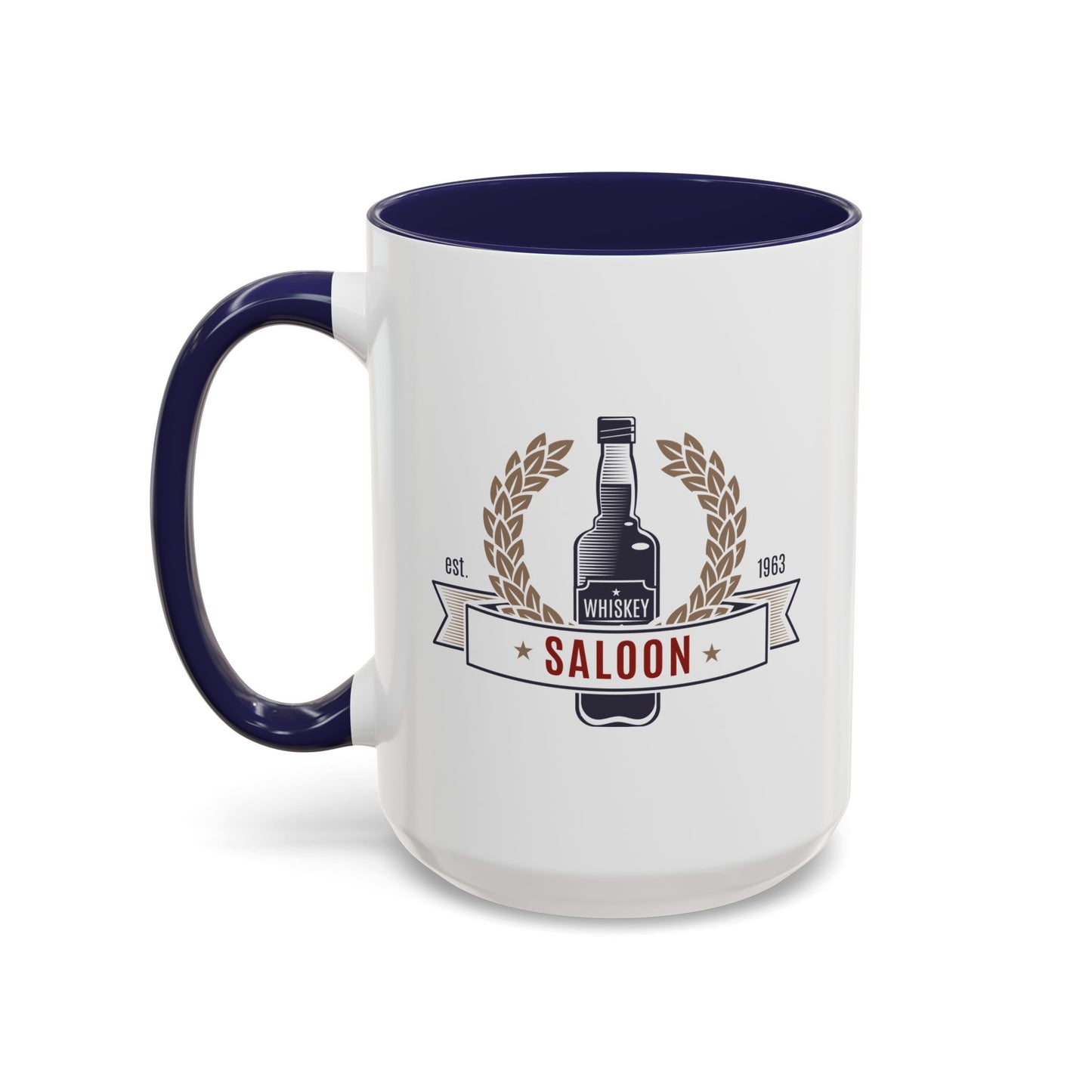 Accent Coffee Mug (11, 15oz) - Saloon - Whiskey