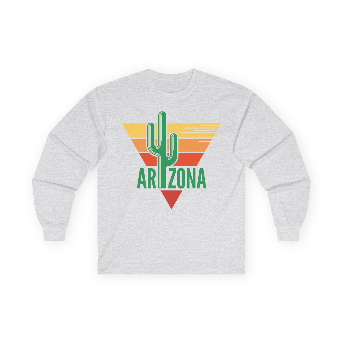 Unisex Ultra Cotton Long Sleeve Tee - Arizona - Nature Green
