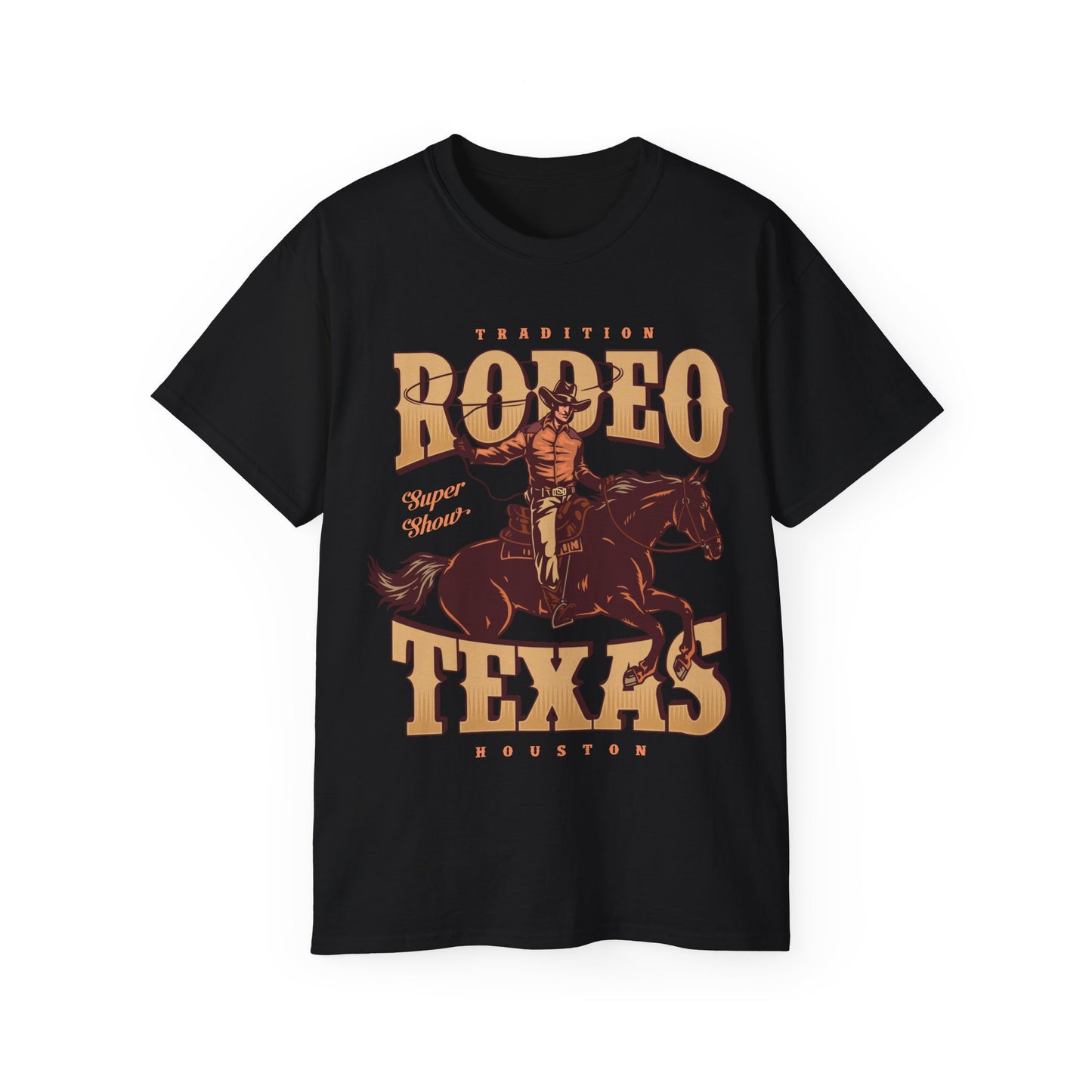 Unisex Ultra Cotton Tee - Tradition Rodeo Super Show - Houston, Texas