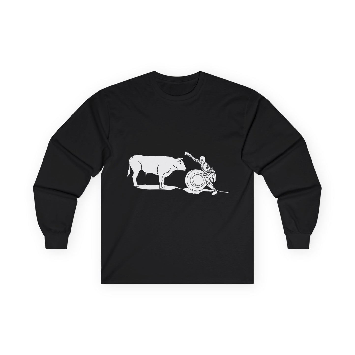 Unisex Ultra Cotton Long Sleeve Tee - Clown and Bull - LA