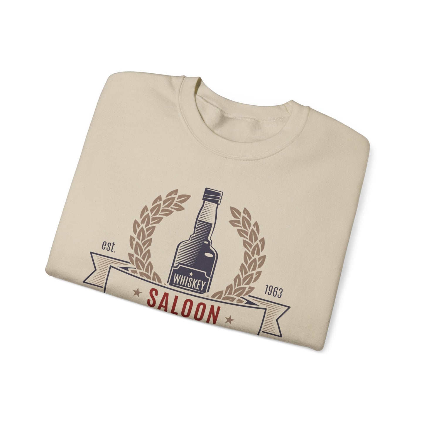 Crewneck Sweatshirt - Saloon - Whiskey