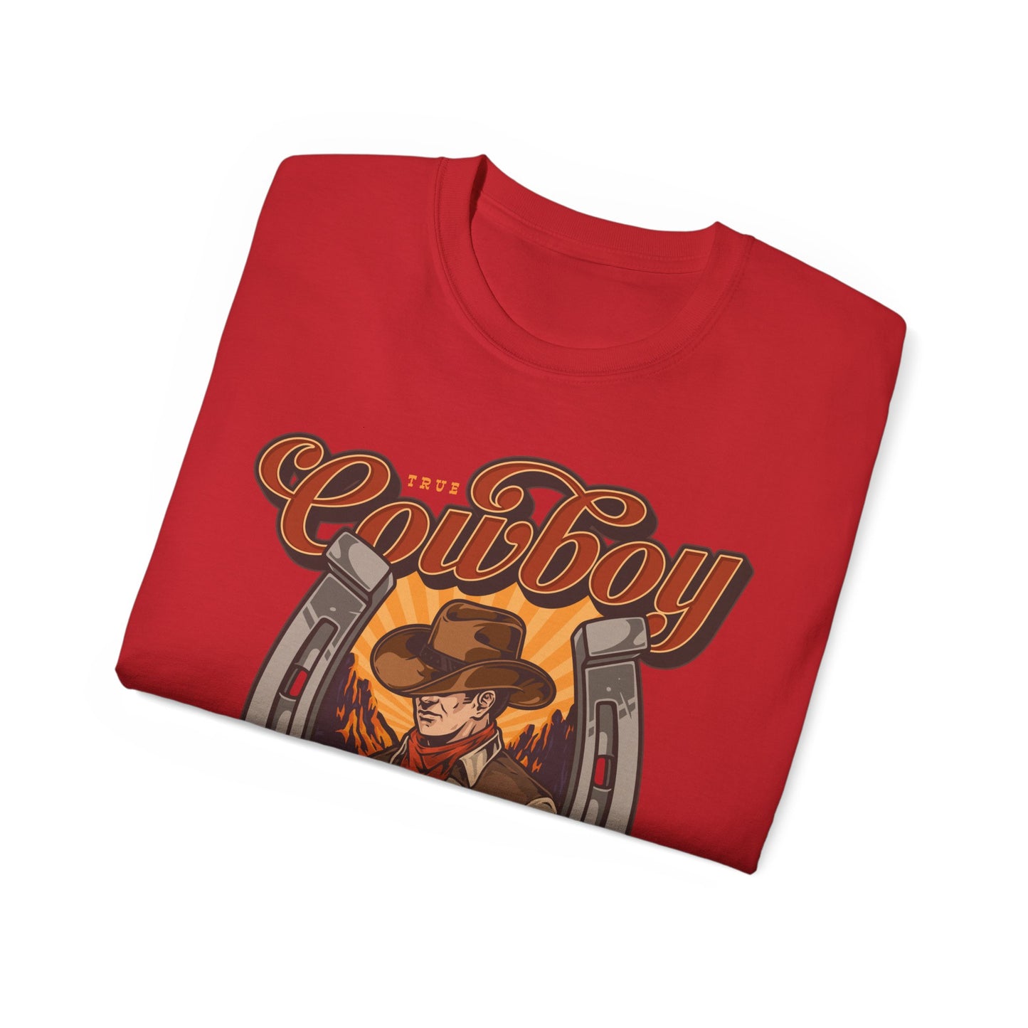 Unisex Ultra Cotton Tee - True Cowboy - Real Wild West