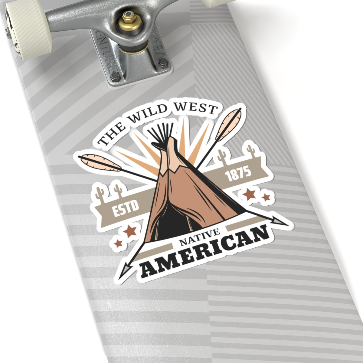 Kiss-Cut Stickers - The Wild West - Native American