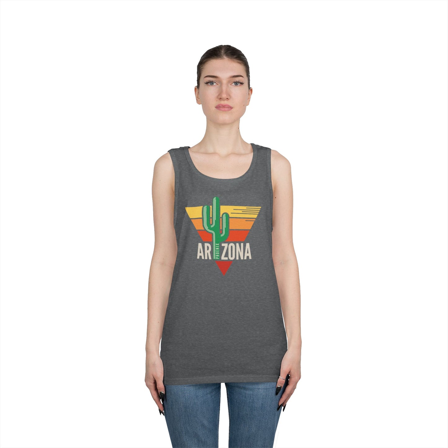 Unisex Heavy Cotton Tank Top - Arizona - Phoenix
