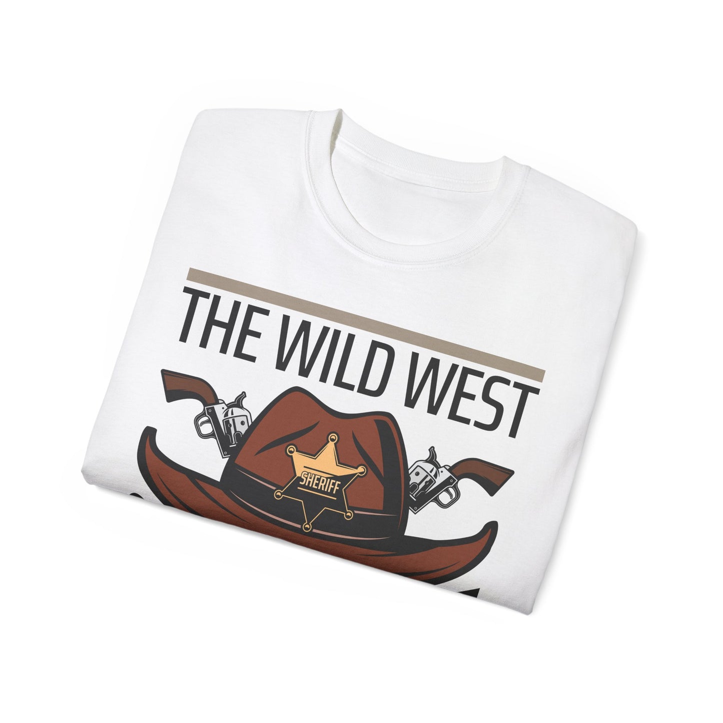 Unisex Ultra Cotton Tee - The Wild West - Sheriff Department