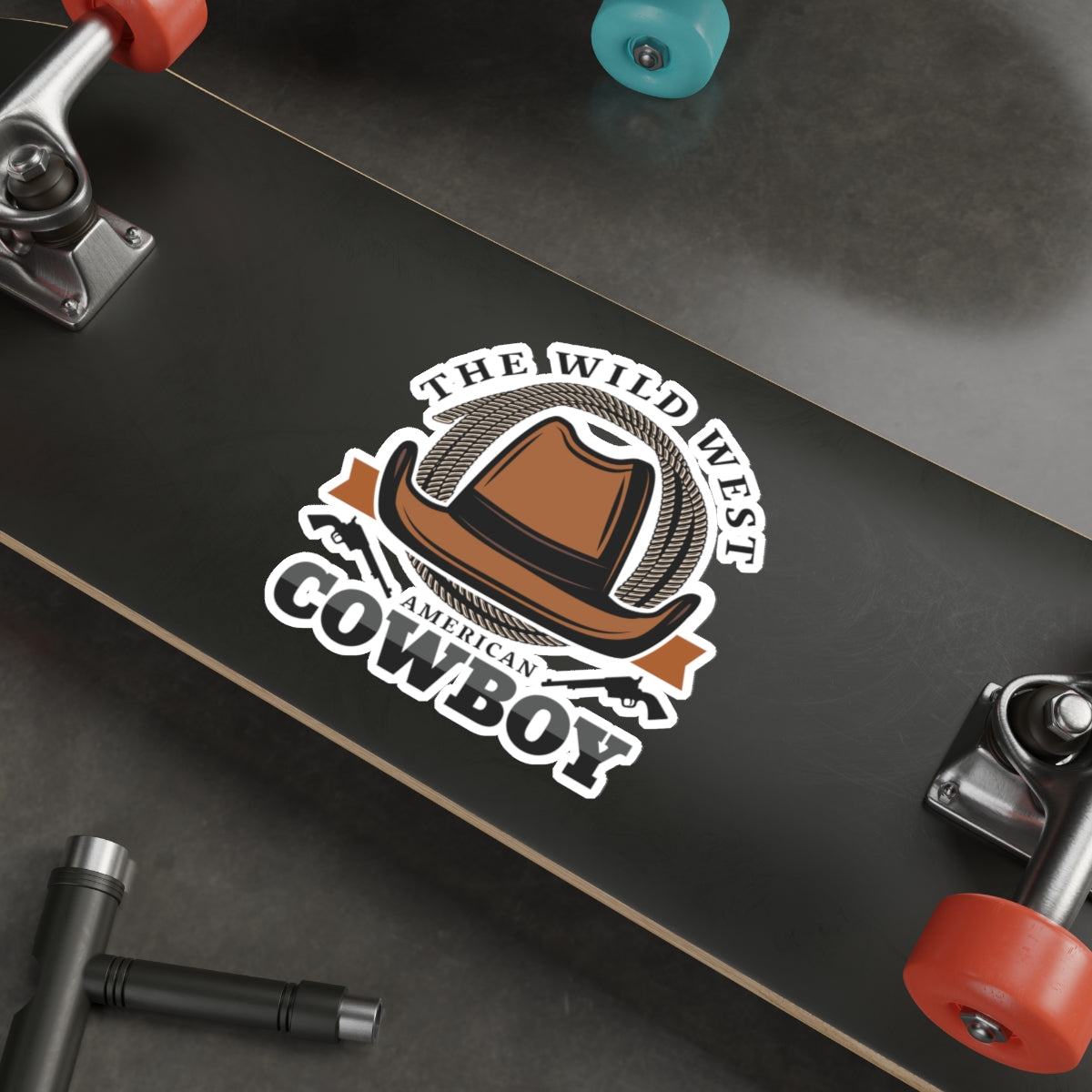 Die-cut stickers - The Wild West - American Cowboy