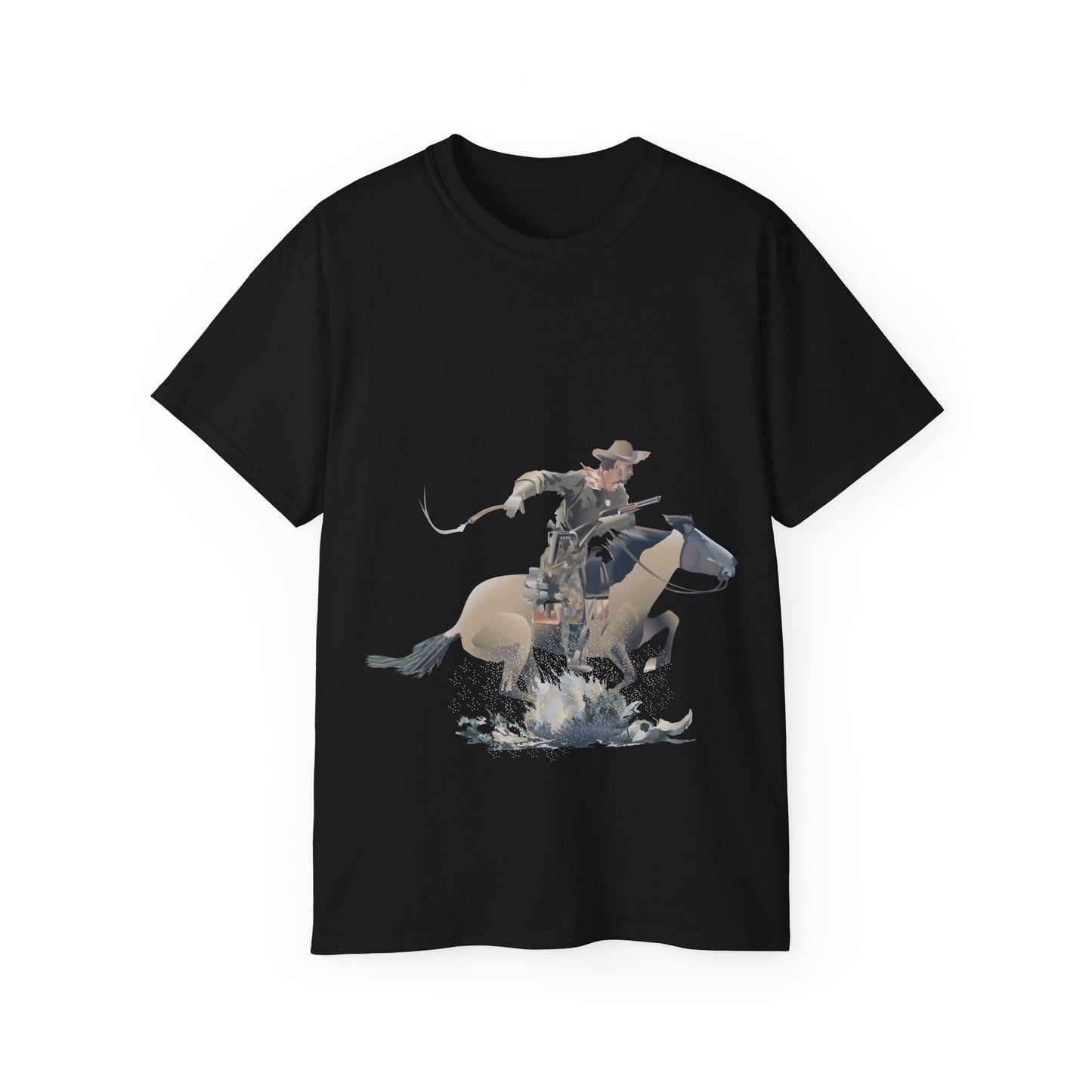 Unisex Ultra Cotton Tee - COWBOY