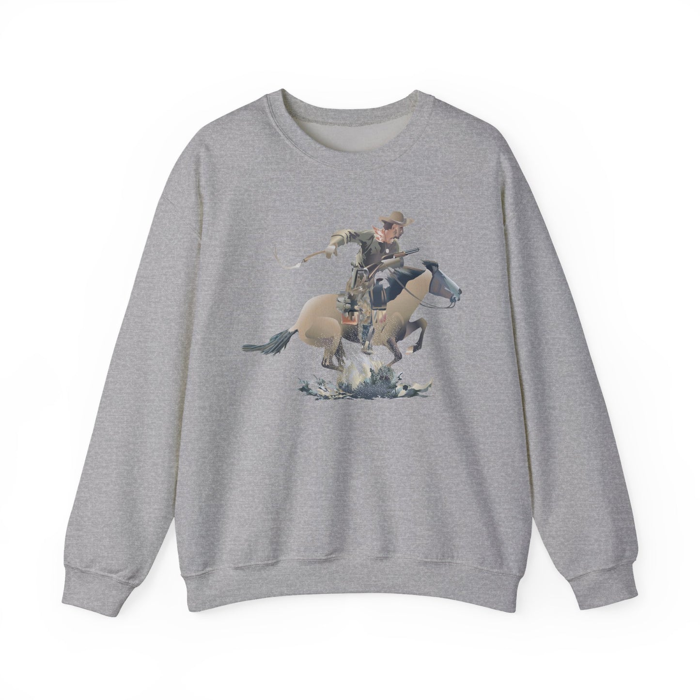 Crewneck Sweatshirt - COWBOY