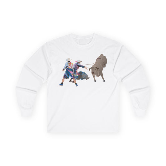 Unisex Ultra Cotton Long Sleeve Tee - Clowns and Bull