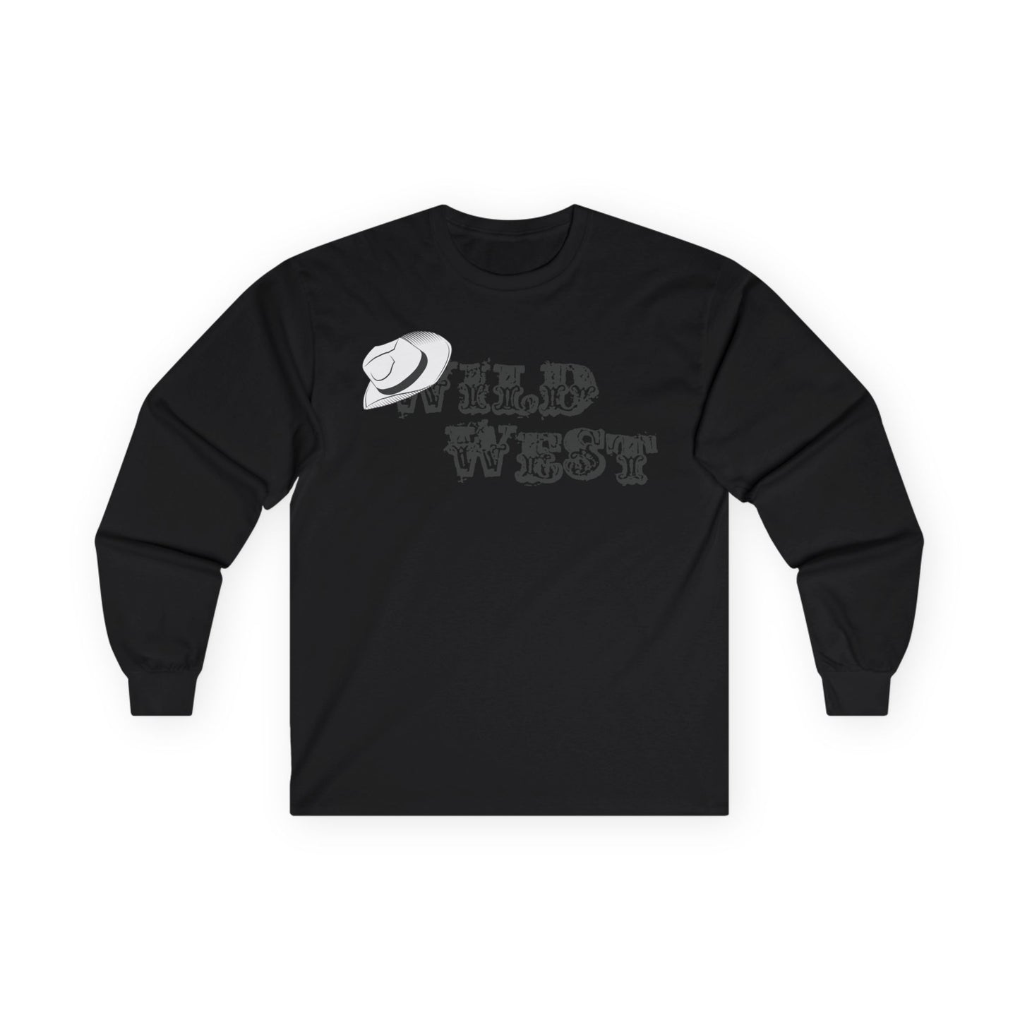 Unisex Ultra Cotton Long Sleeve Tee - Wild West Hat