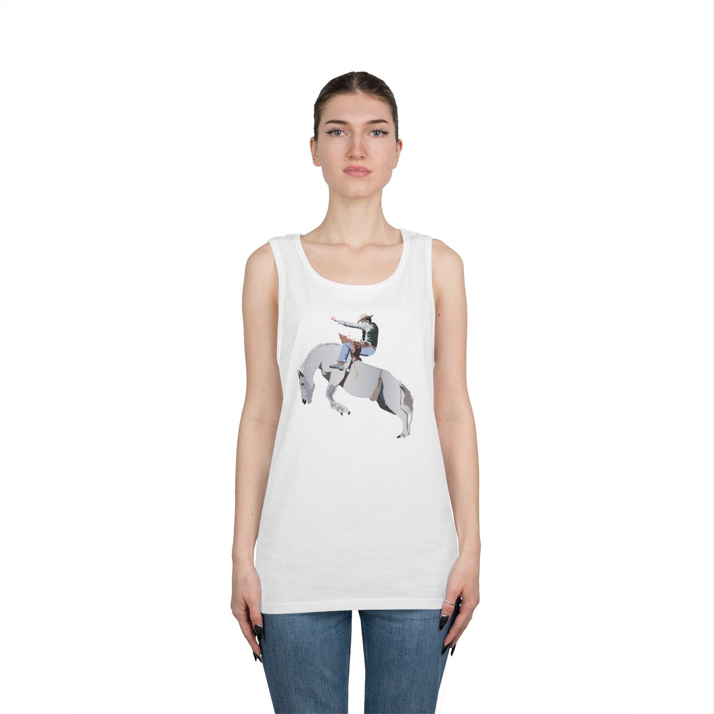 Unisex Heavy Cotton Tank Top - Augusta - Rodeo