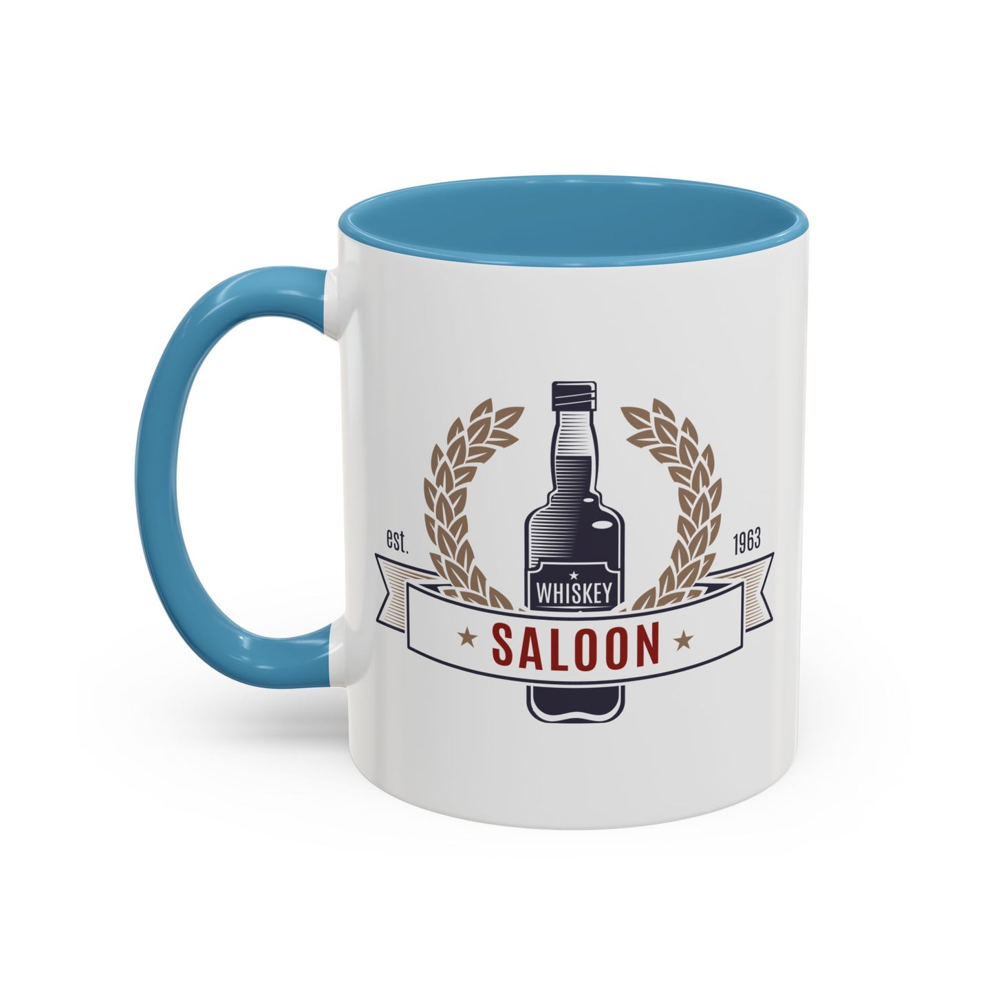Accent Coffee Mug (11, 15oz) - Saloon - Whiskey