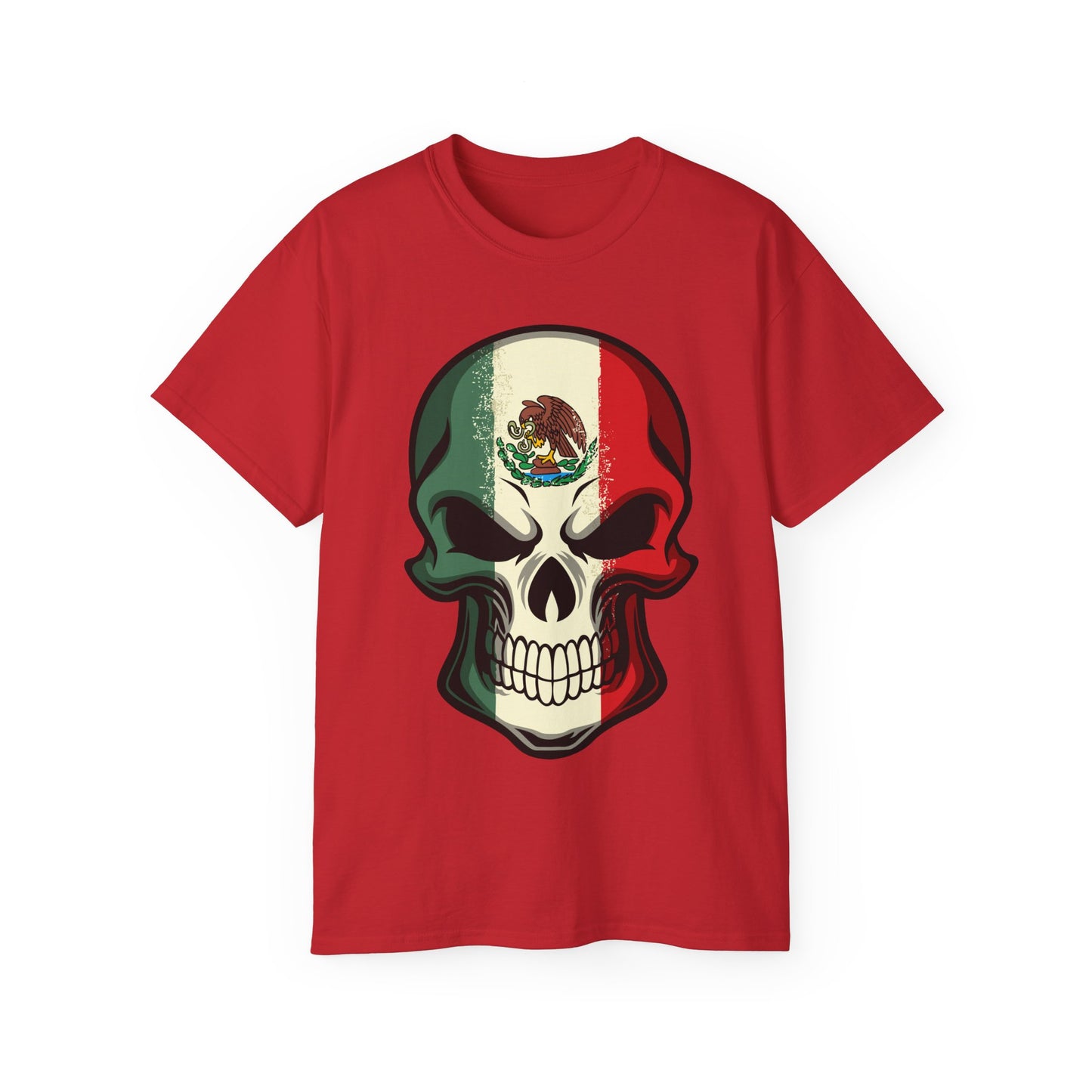 Unisex Ultra Cotton Tee - Mexican Skull
