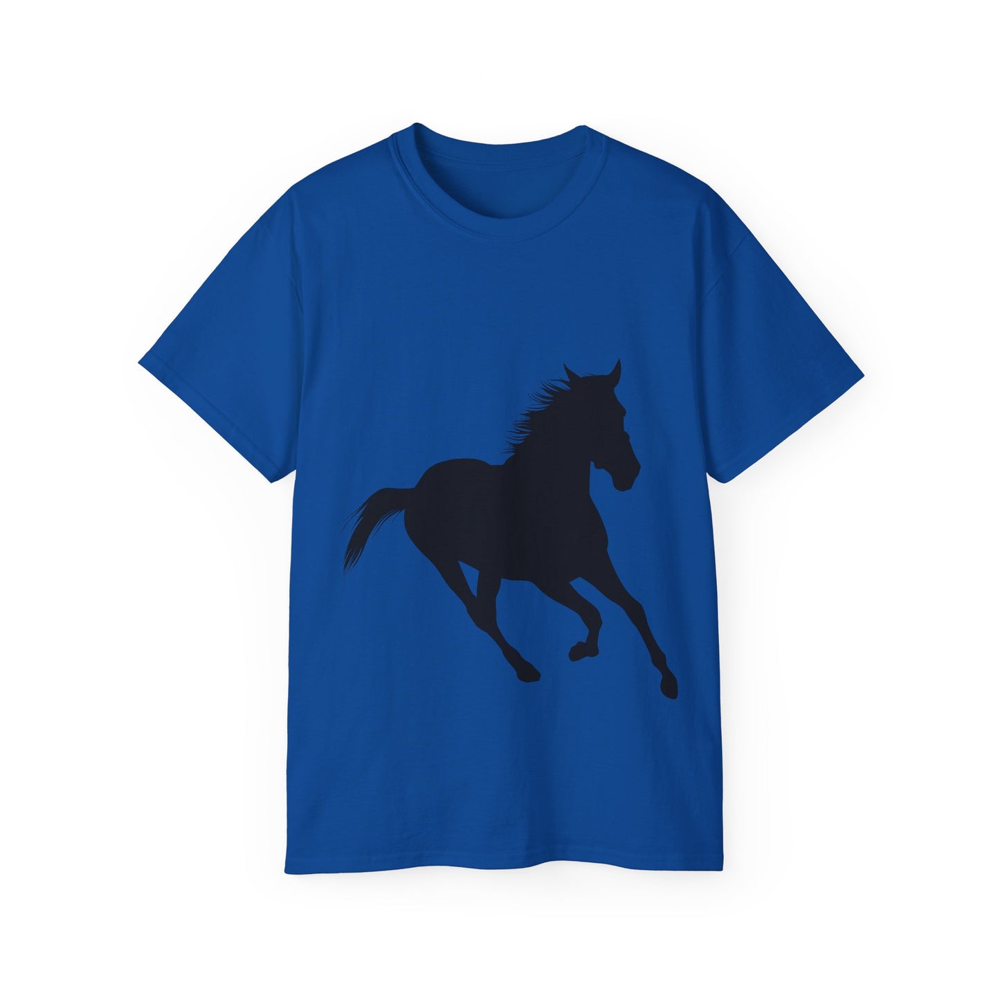 Unisex Ultra Cotton Tee - Wild Horse - Running Leaning Left X 300