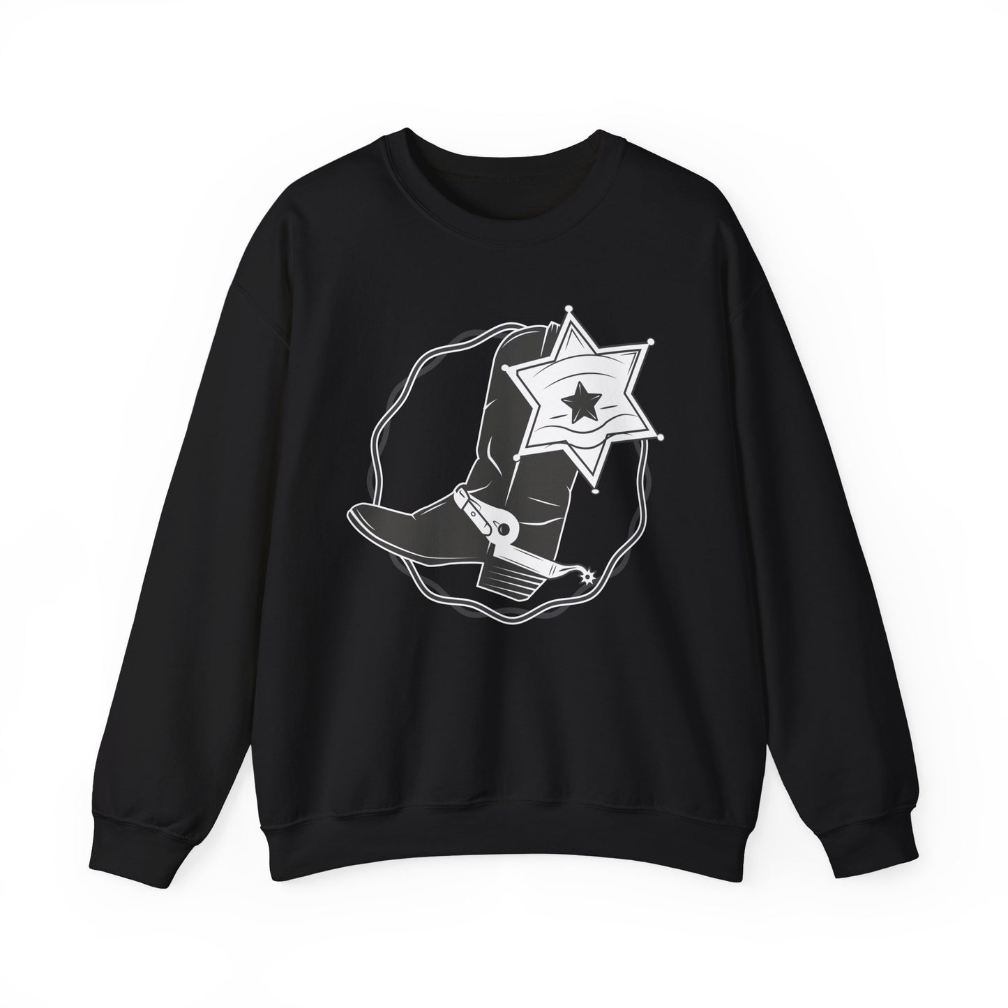 Crewneck Sweatshirt - Boots w Star