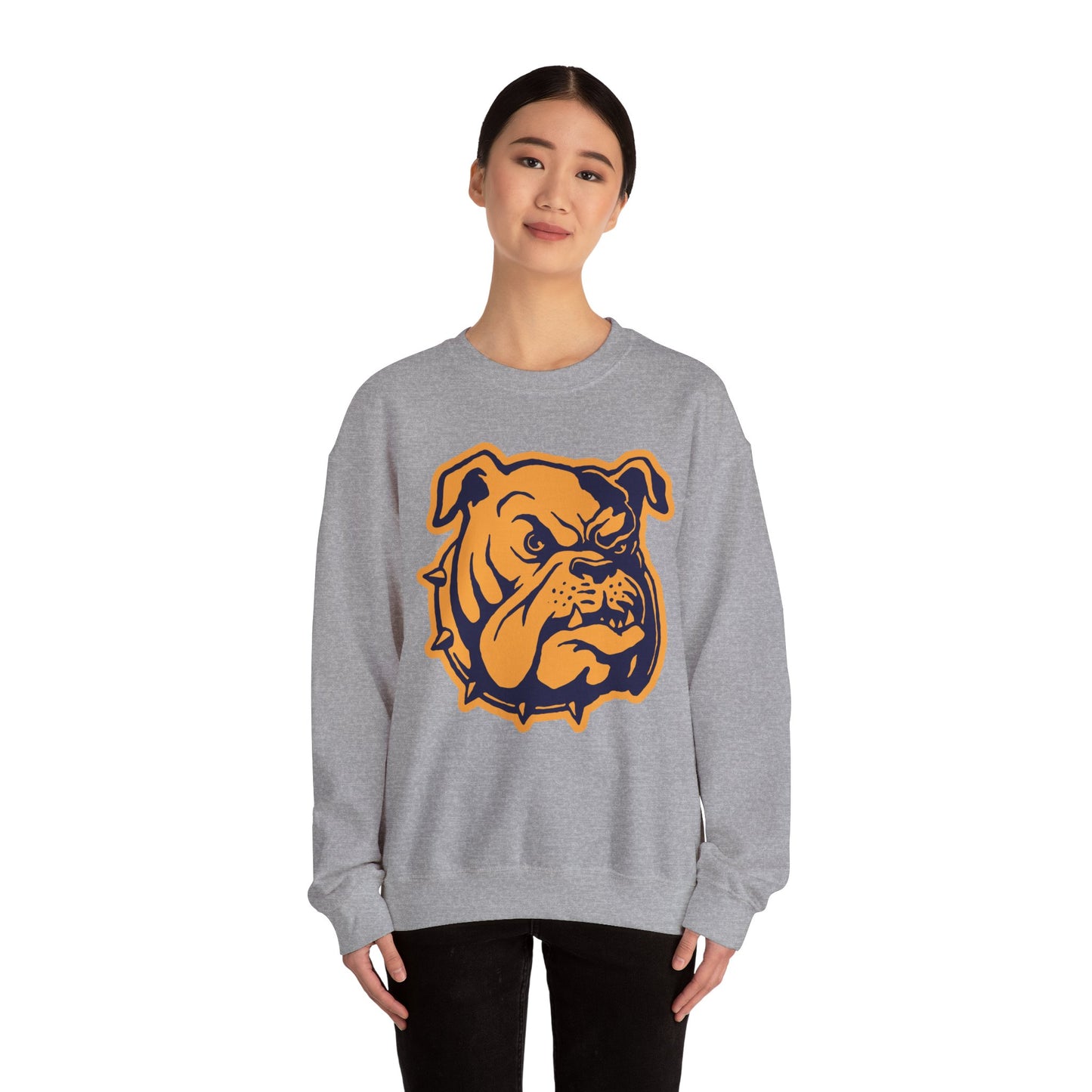 Crewneck Sweatshirt - Bulldog Head