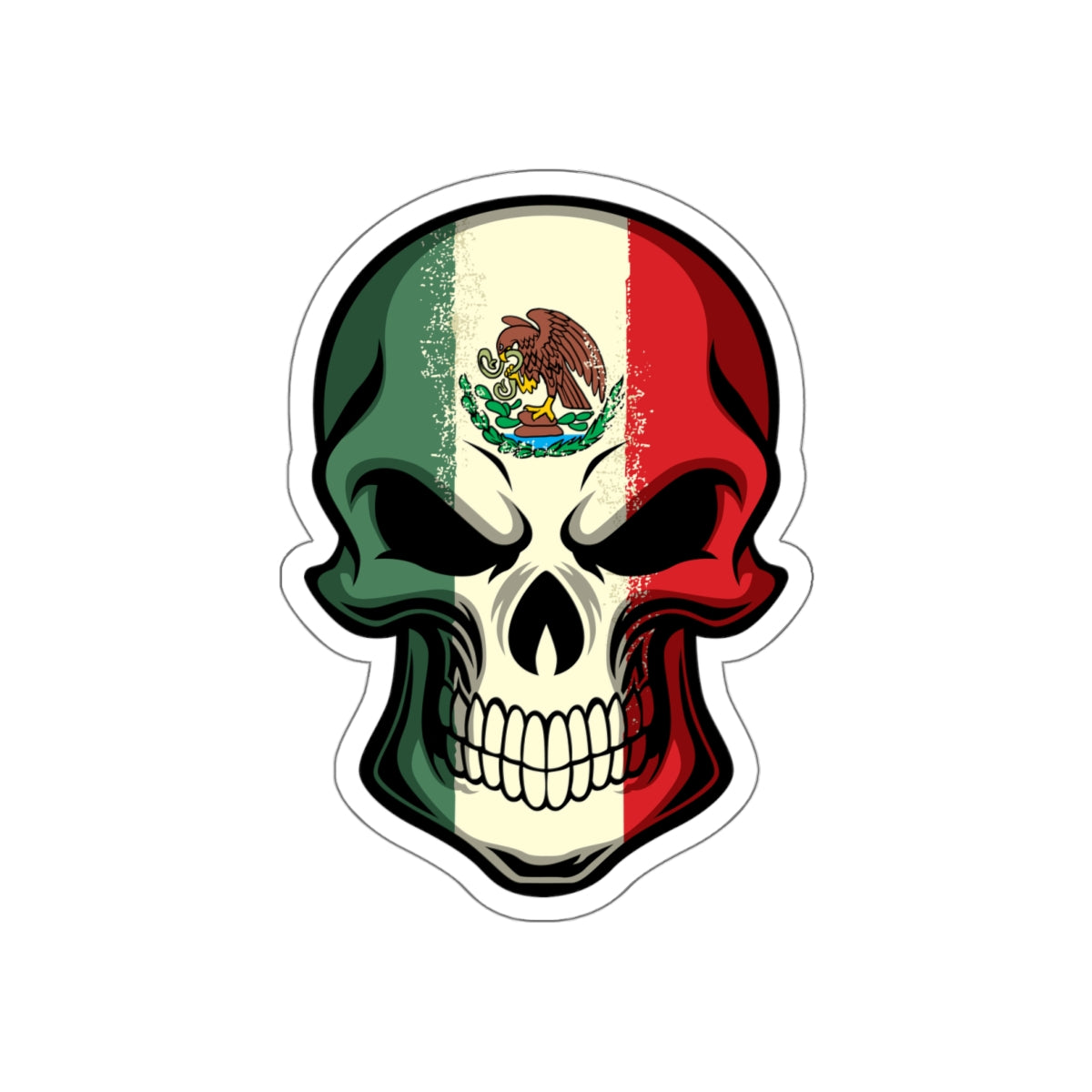 Die-cut stickers - Mexican Skull