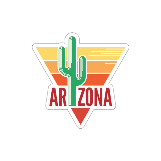 Die-cut stickers - Arizona - Red