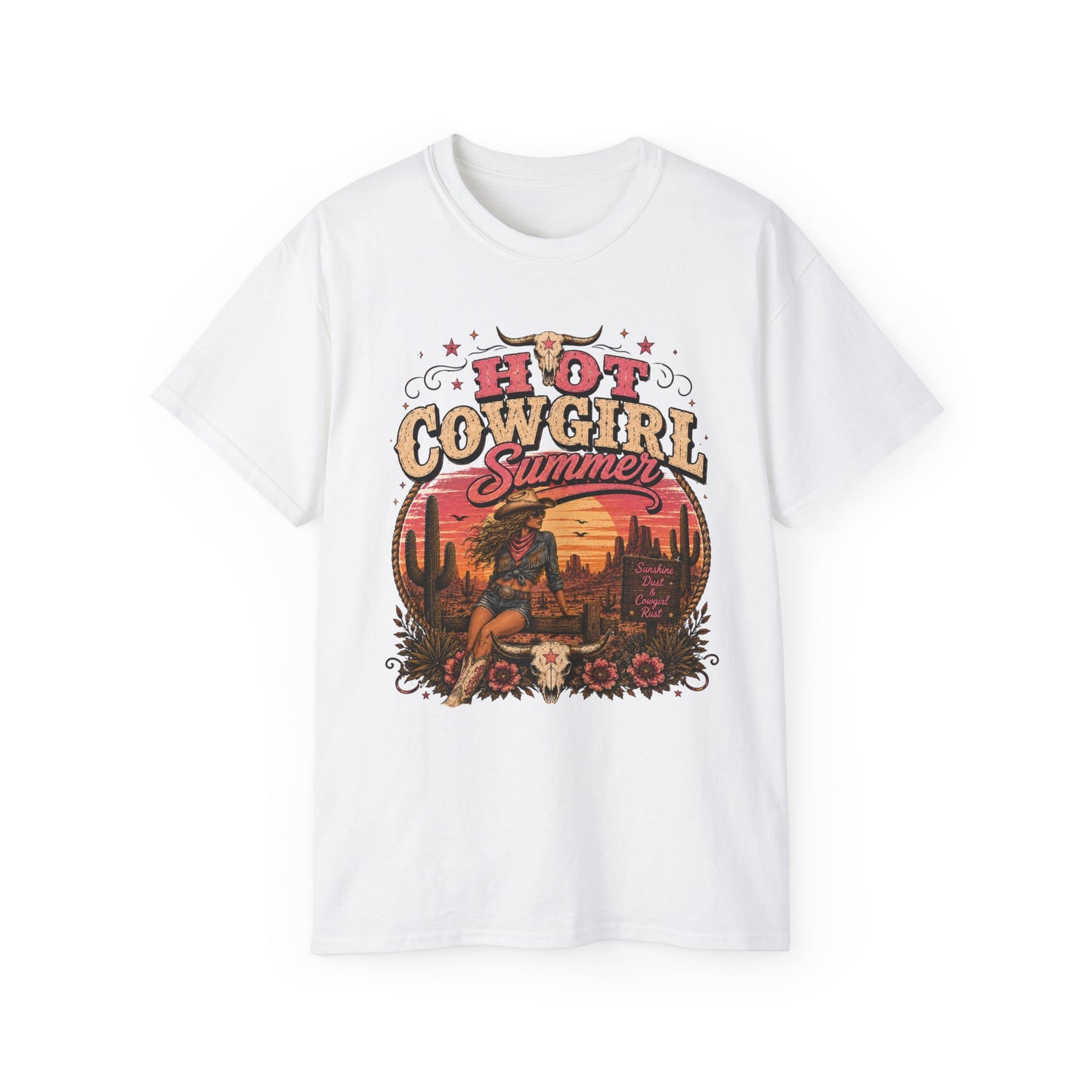 T-Shirt - Hot cowgirl summer vibes
