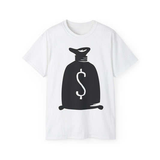 Unisex Ultra Cotton Tee - Bank Money Bag X 300