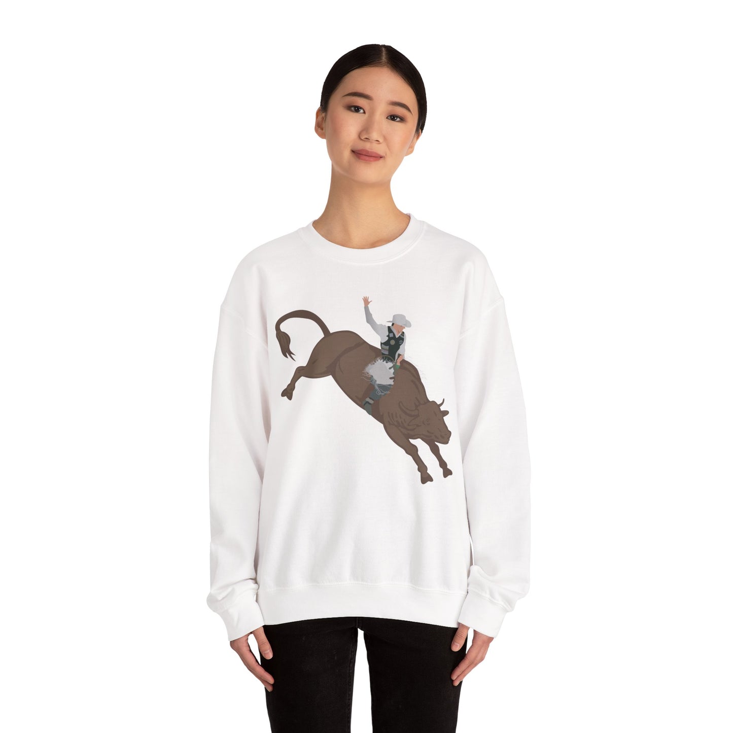 Crewneck Sweatshirt - Cowboy - V2