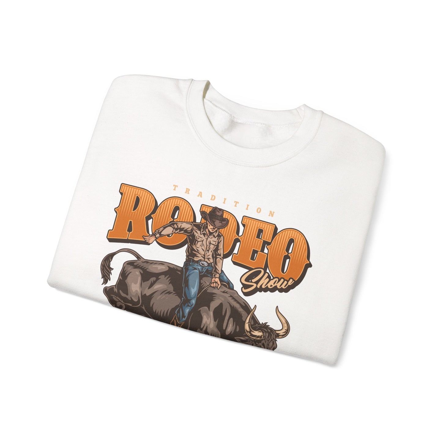 Crewneck Sweatshirt - Tradition Rodeo Show - Bull Riding Events