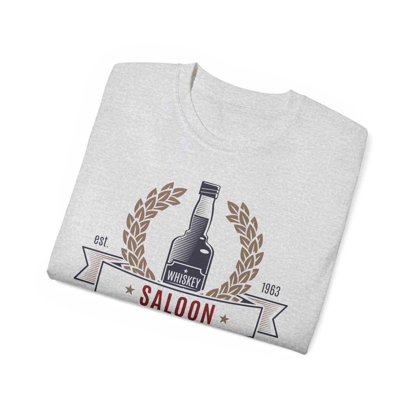 Unisex Ultra Cotton Tee - Saloon - Whiskey