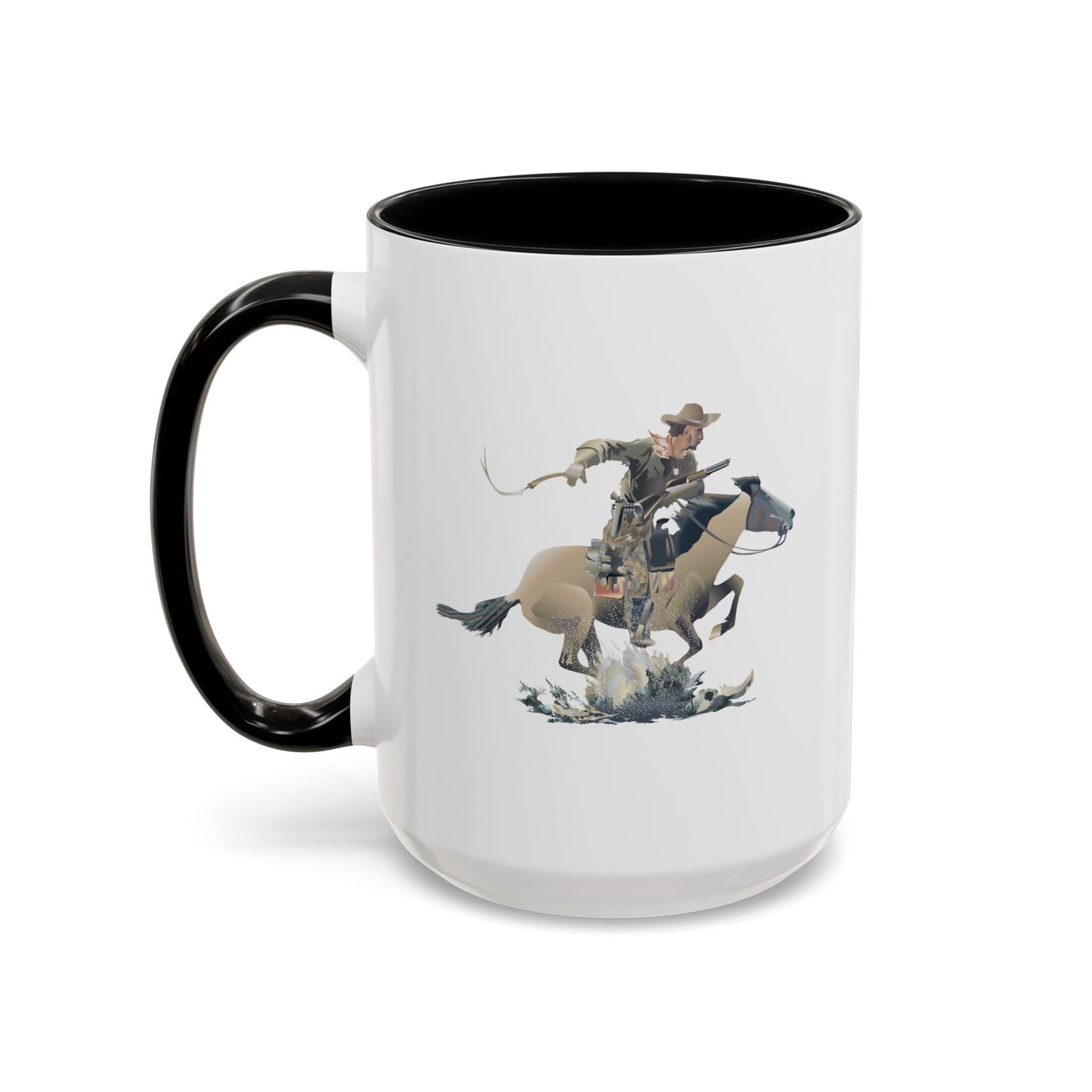Accent Coffee Mug (11, 15oz) - COWBOY