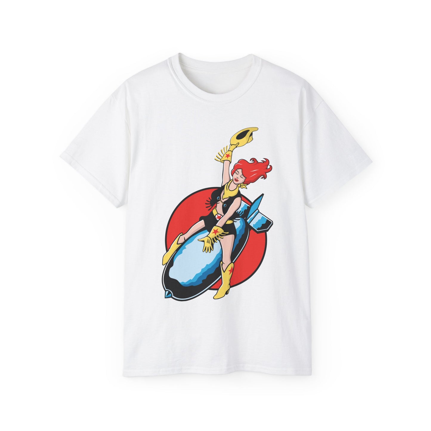 Unisex Ultra Cotton Tee - Atomic Cowgirl