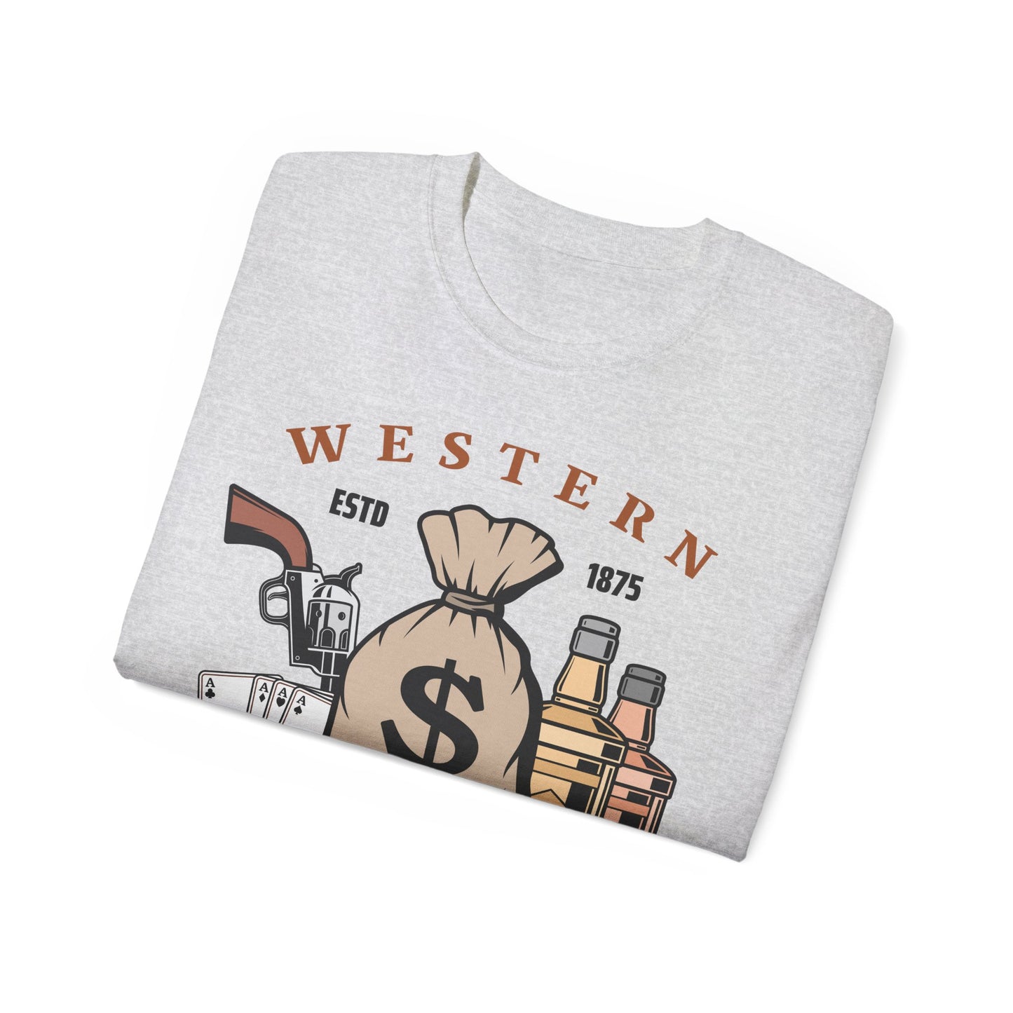 Unisex Ultra Cotton Tee - Western - Wild West - American Legend