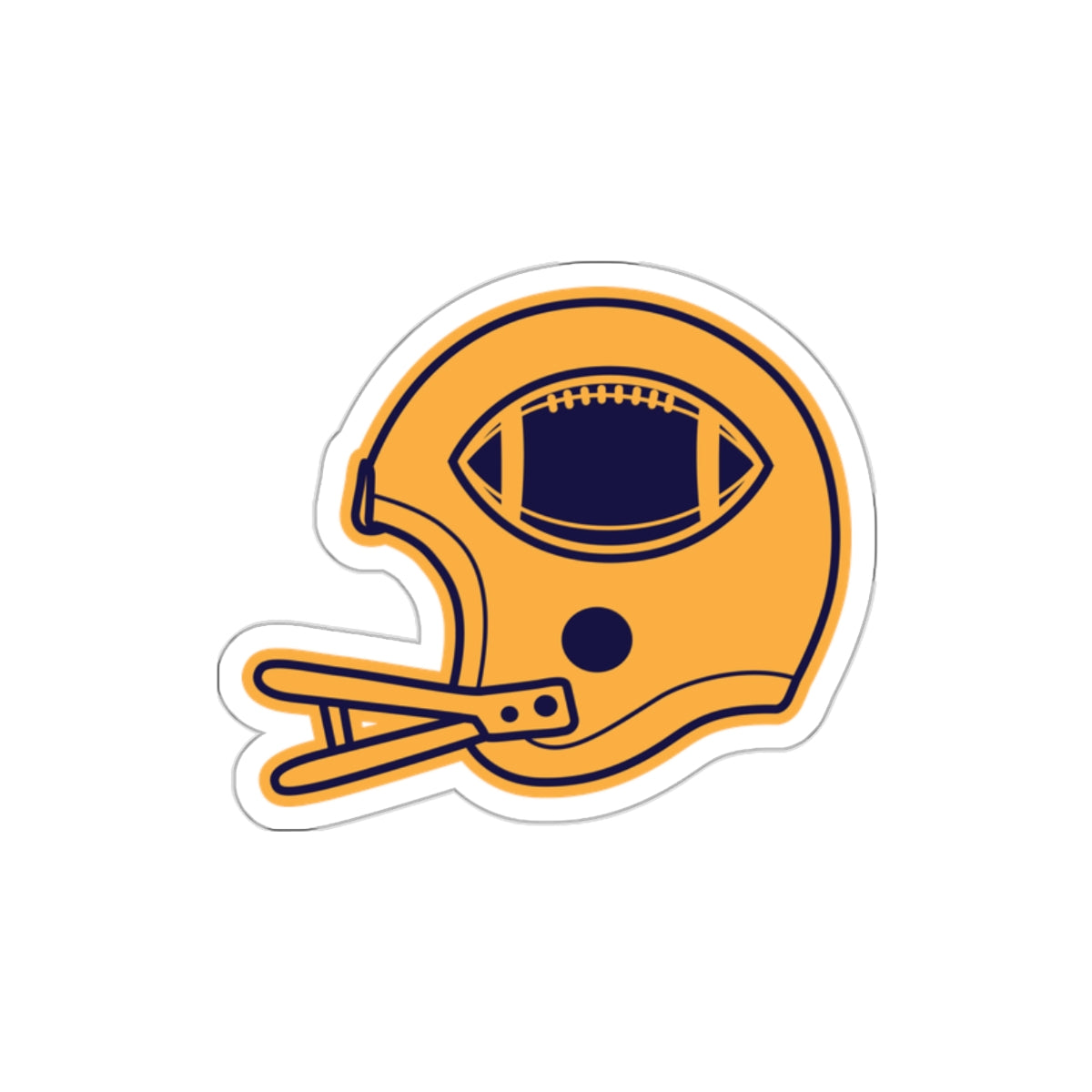 Die-cut stickers - Football Helmet