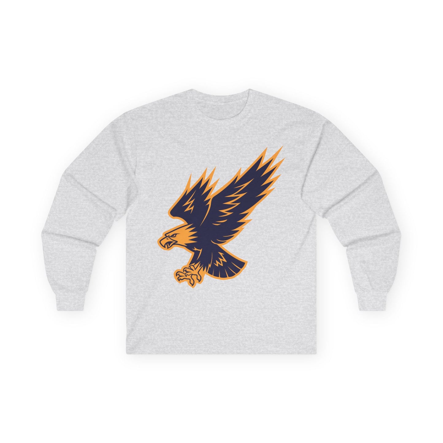 Unisex Ultra Cotton Long Sleeve Tee - Attacking Eagle